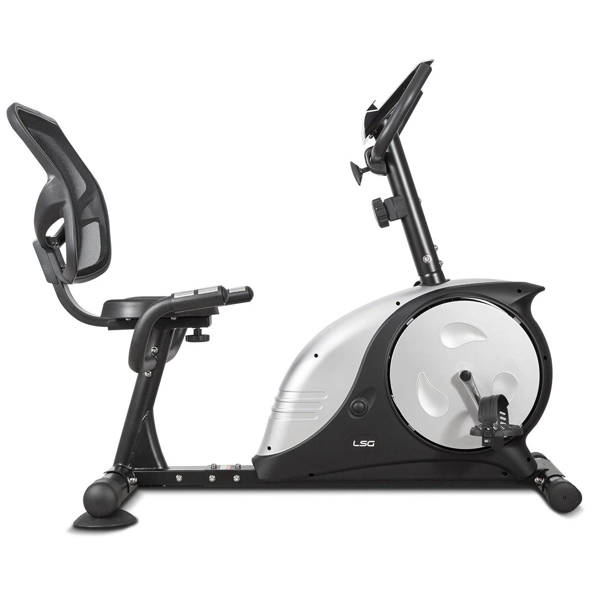 1 LSG Fitness RB-2 Recumbent bike - Black, 1 of 10