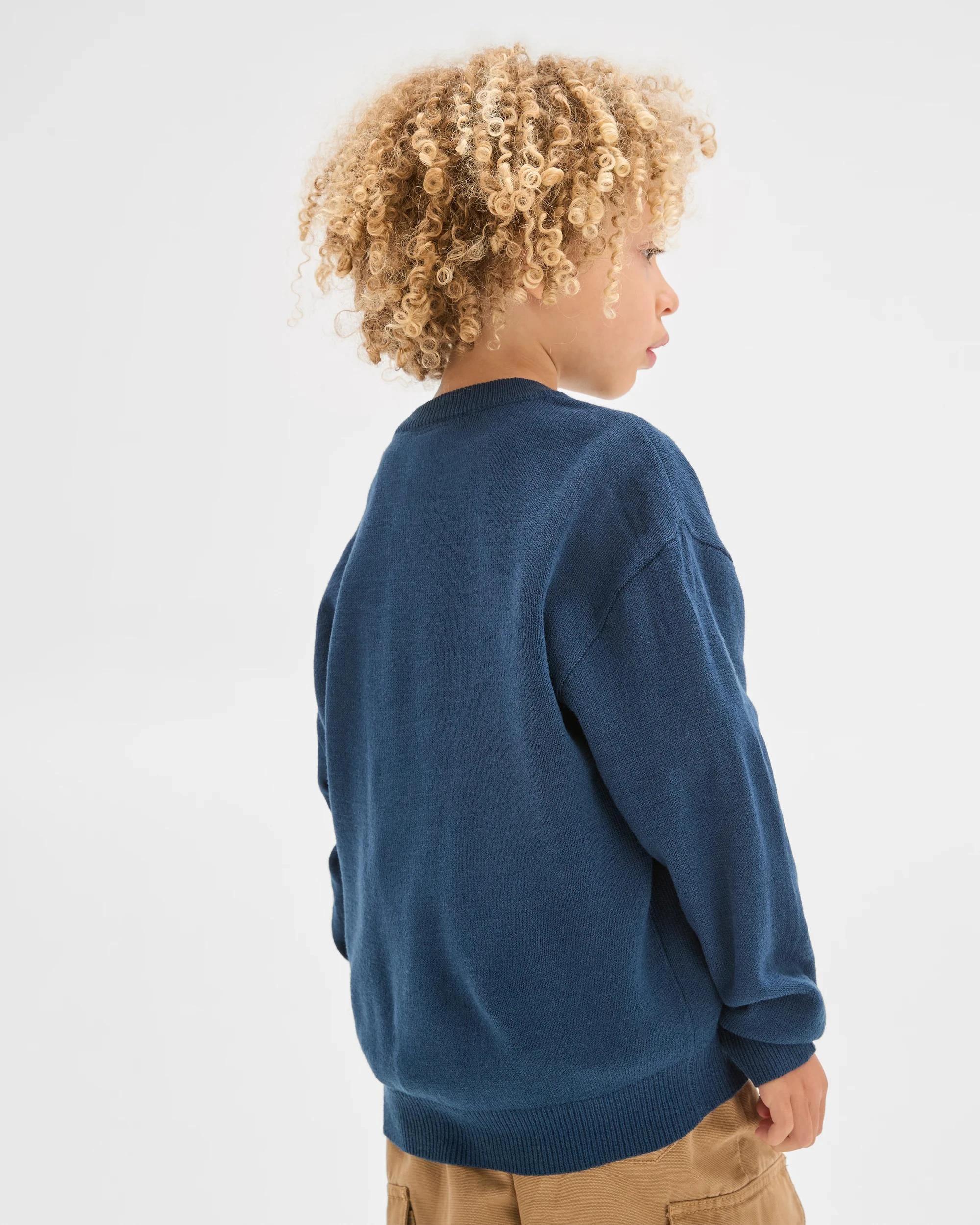 5 Miffy Long Sleeve Crew Neck Sweater NAVY, 5 of 8