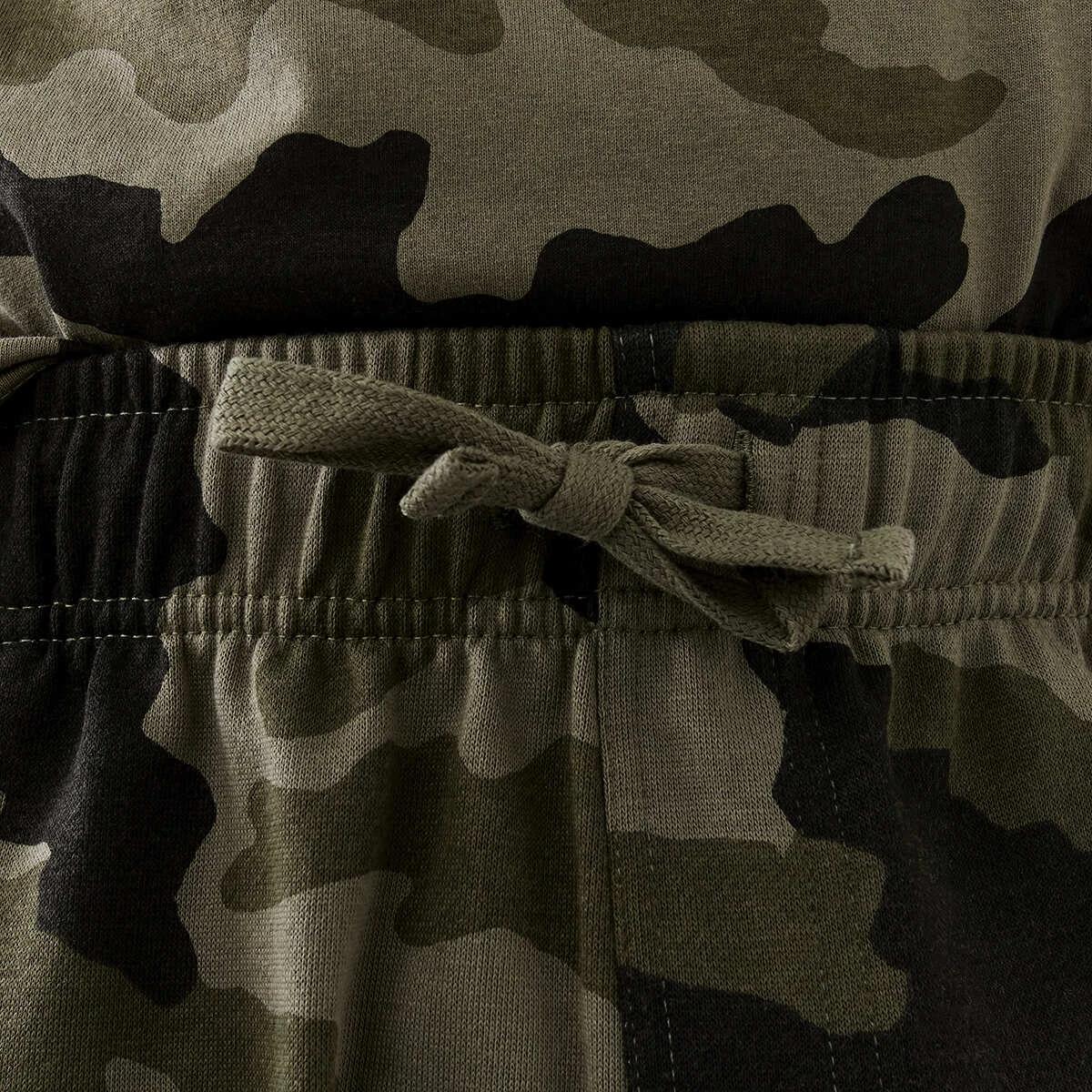 4 Everlast Mens Camo Shorts Olive Camo, 4 of 6