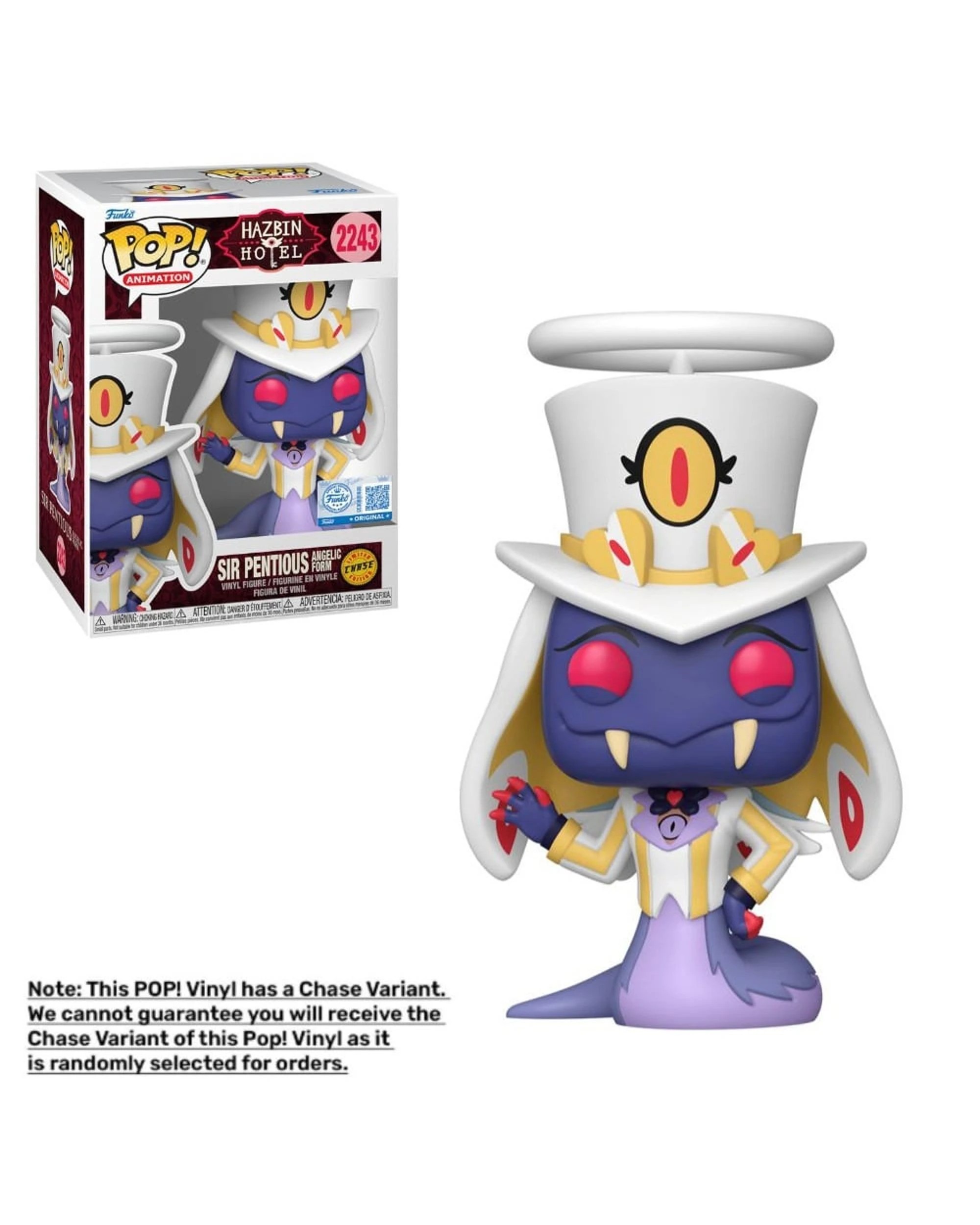 4 Hazbin Hotel Sir Pentious US Exclusive Funko POP! Vinyl, 4 of 6