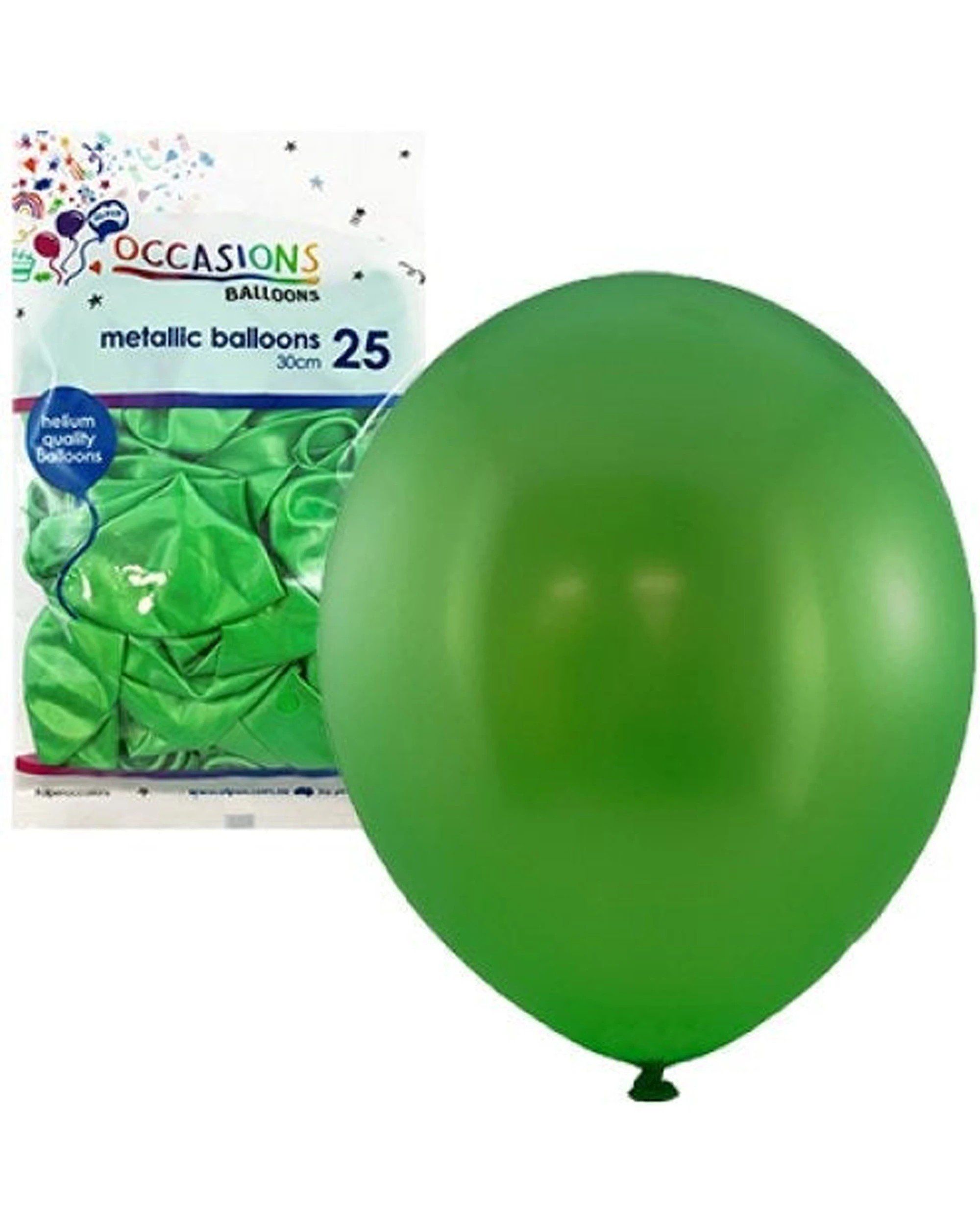 1 Alpen 25pc Latex Balloons Party Decorations 30cm Lime - Green, 1 of 1