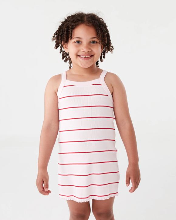 Sleeveless Ribbed Dress