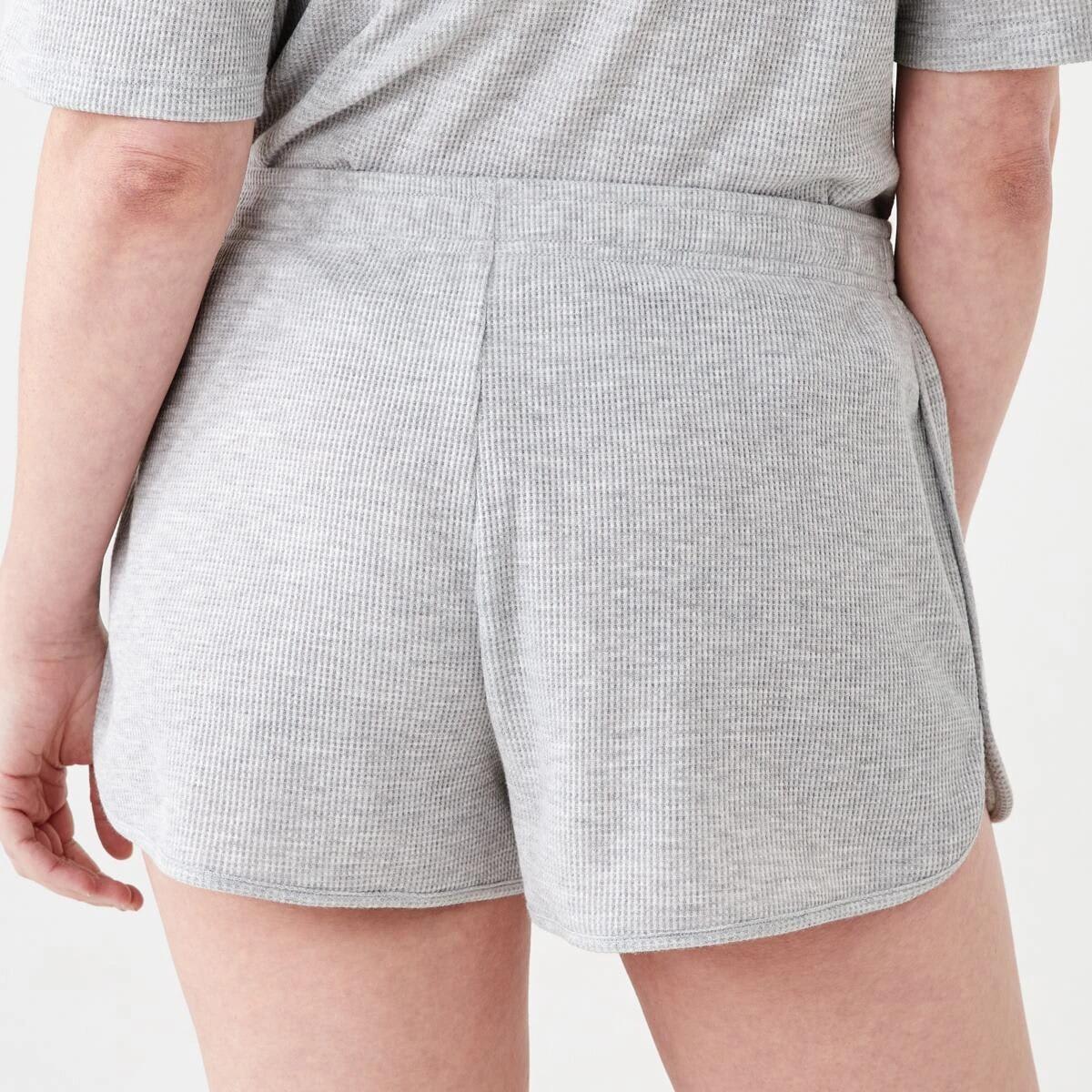 3 Waffle Shorts SILVER MARLE, 3 of 6
