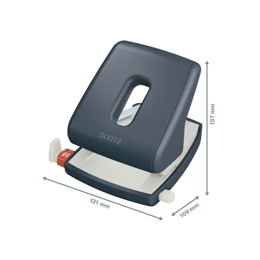 2 Leitz Cosy 2 Hole Punch Velvet Grey, 2 of 9