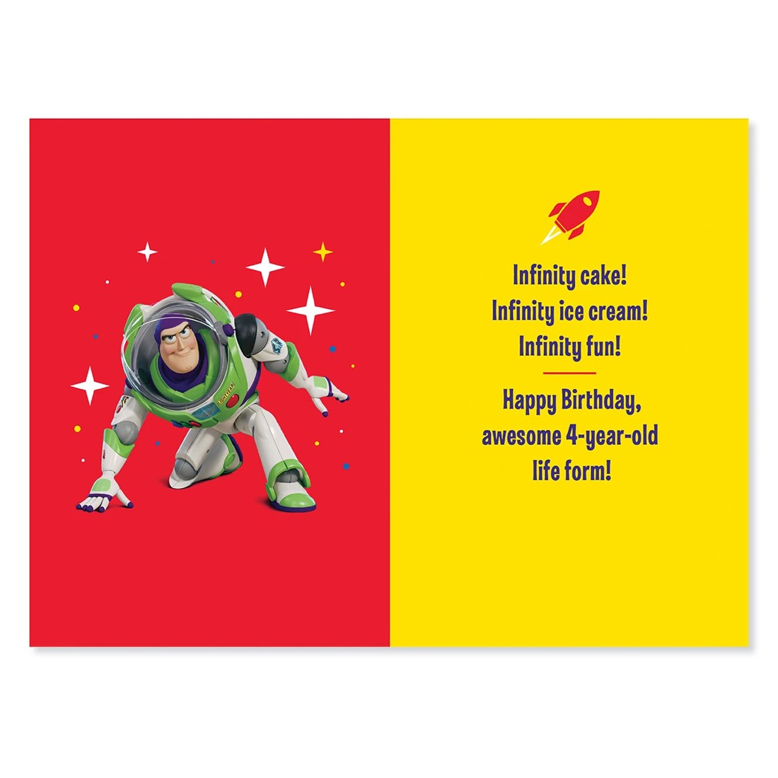 2 Connections from Hallmark 4th Birthday Card - Toy Story, 2 of 3