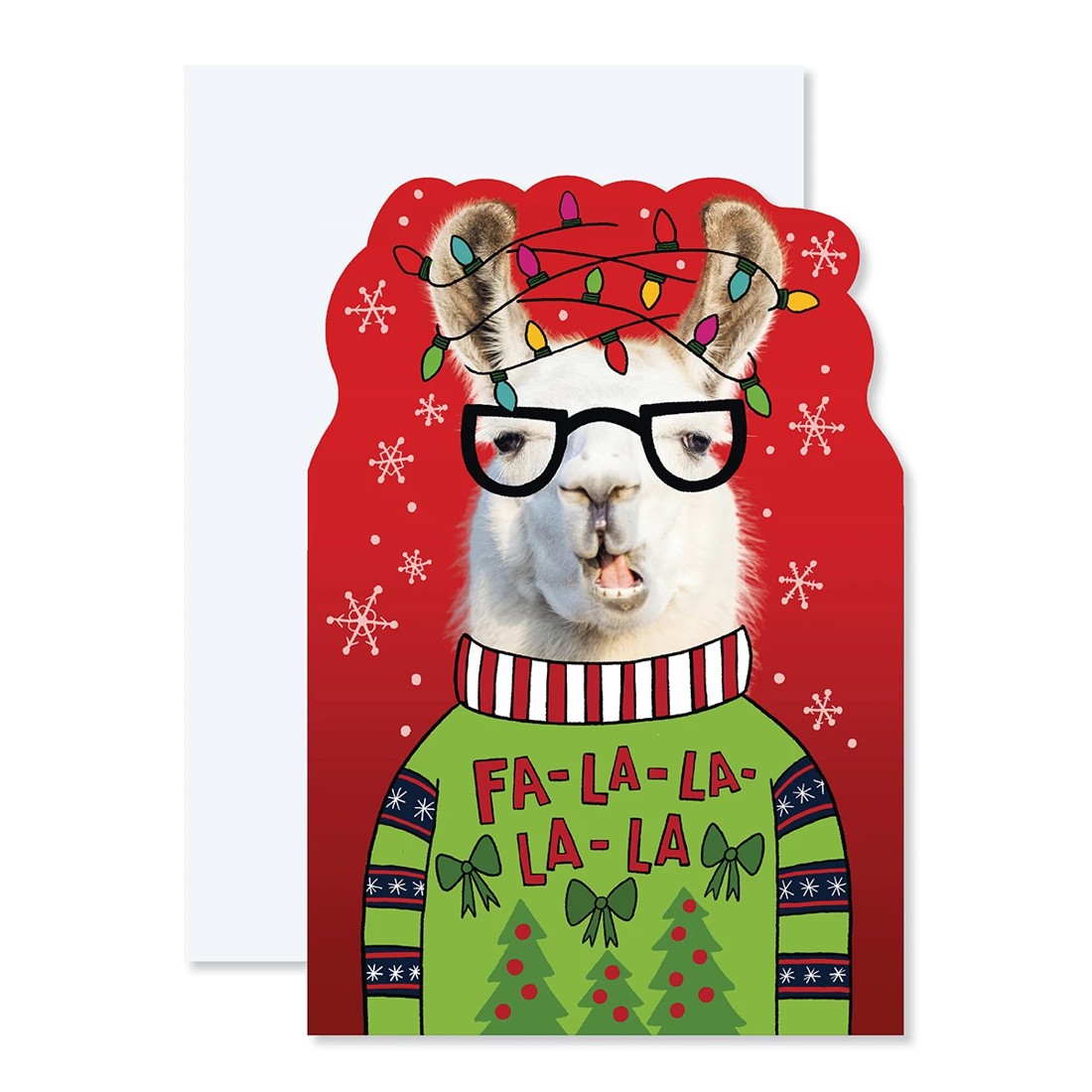 1 Hallmark Christmas Card - Llama, 1 of 3