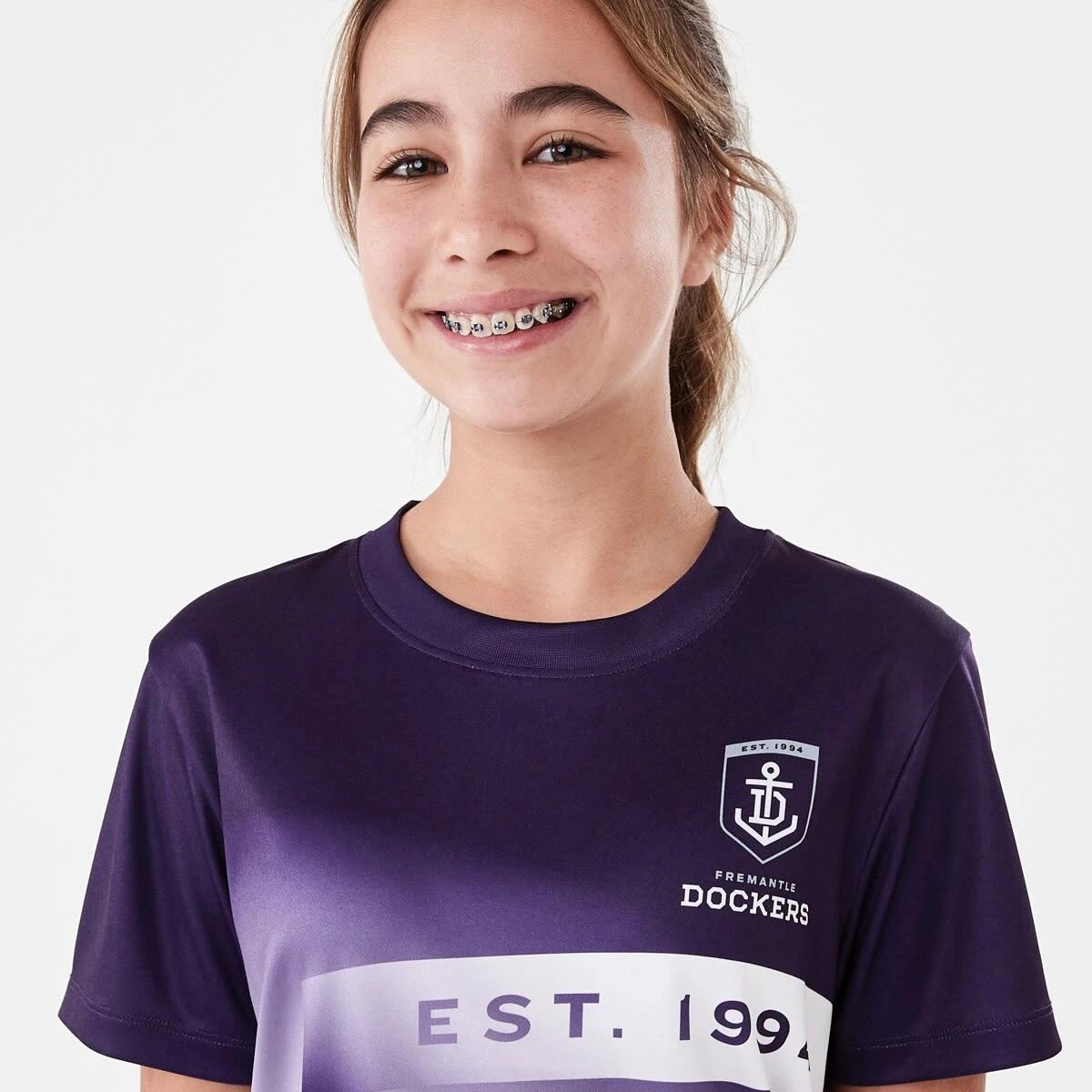 5 Official AFL Kids Training T-shirt Fremantle, 5 of 10