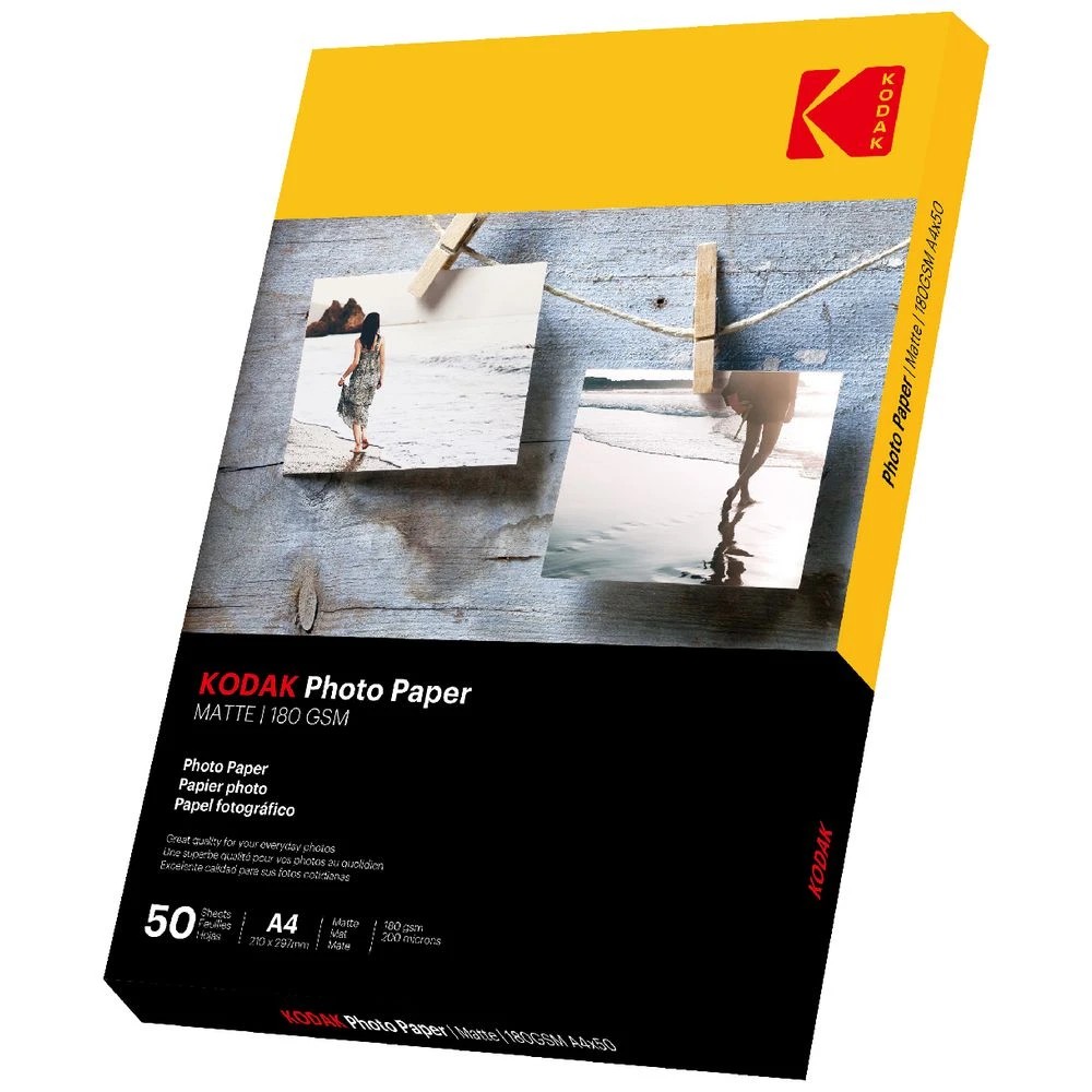 3 Kodak A4 Matte Premium Photo Paper 50 Pack, 3 of 3