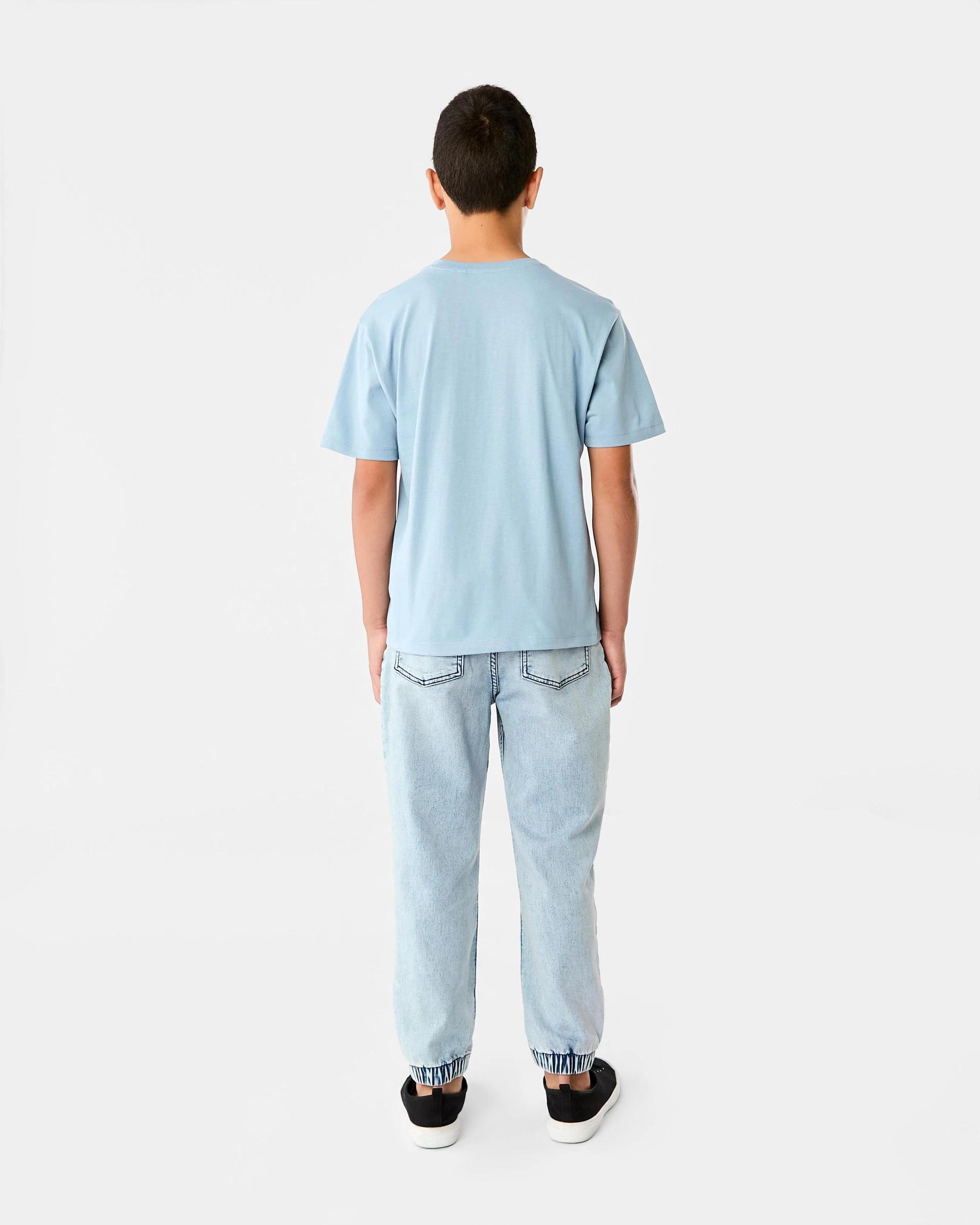 7 Short Sleeve Print T-shirt Blu Urban, 7 of 7