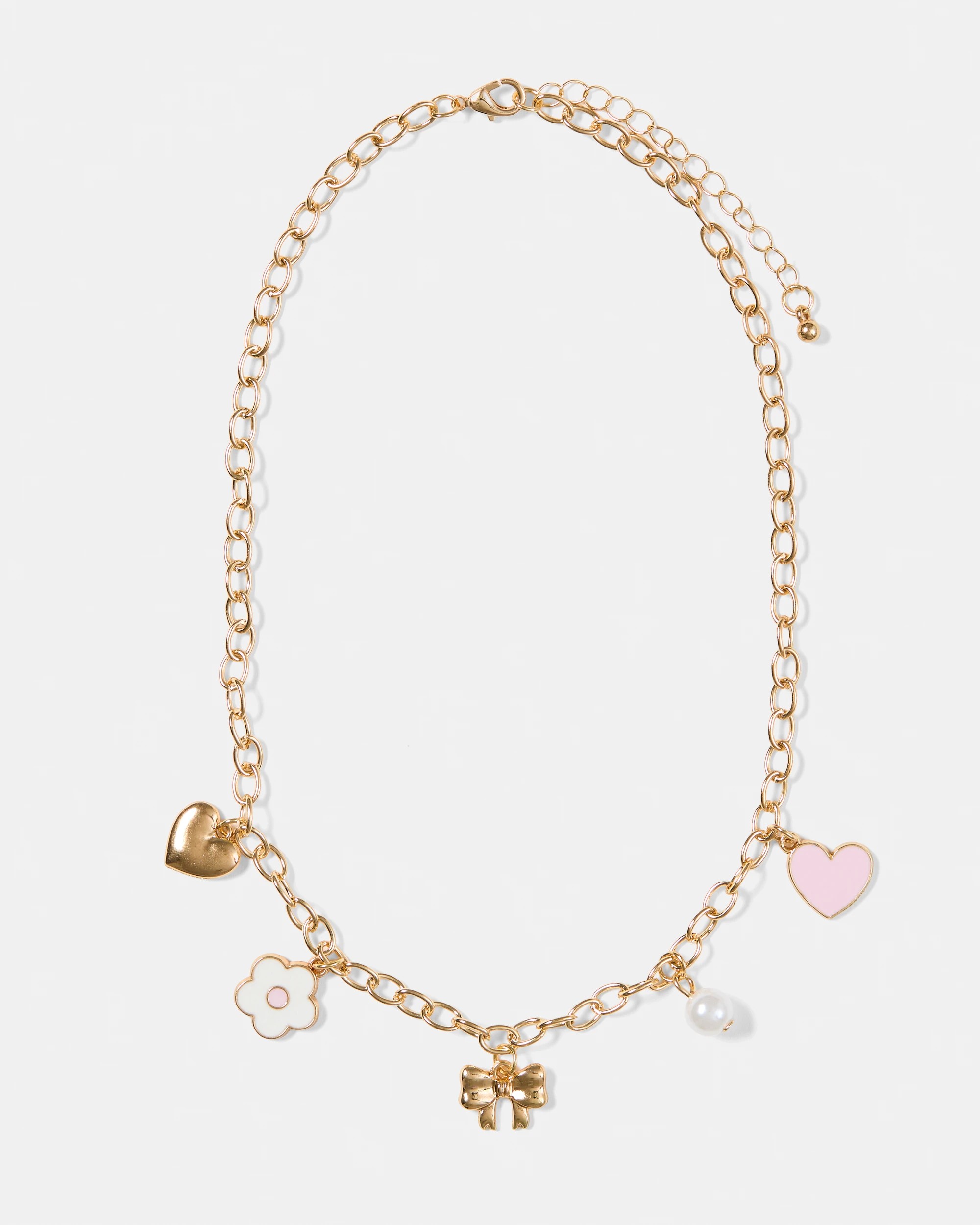 2 2 Pack Necklace and Bracelet Charms Set - Gold Tone, 2 of 4