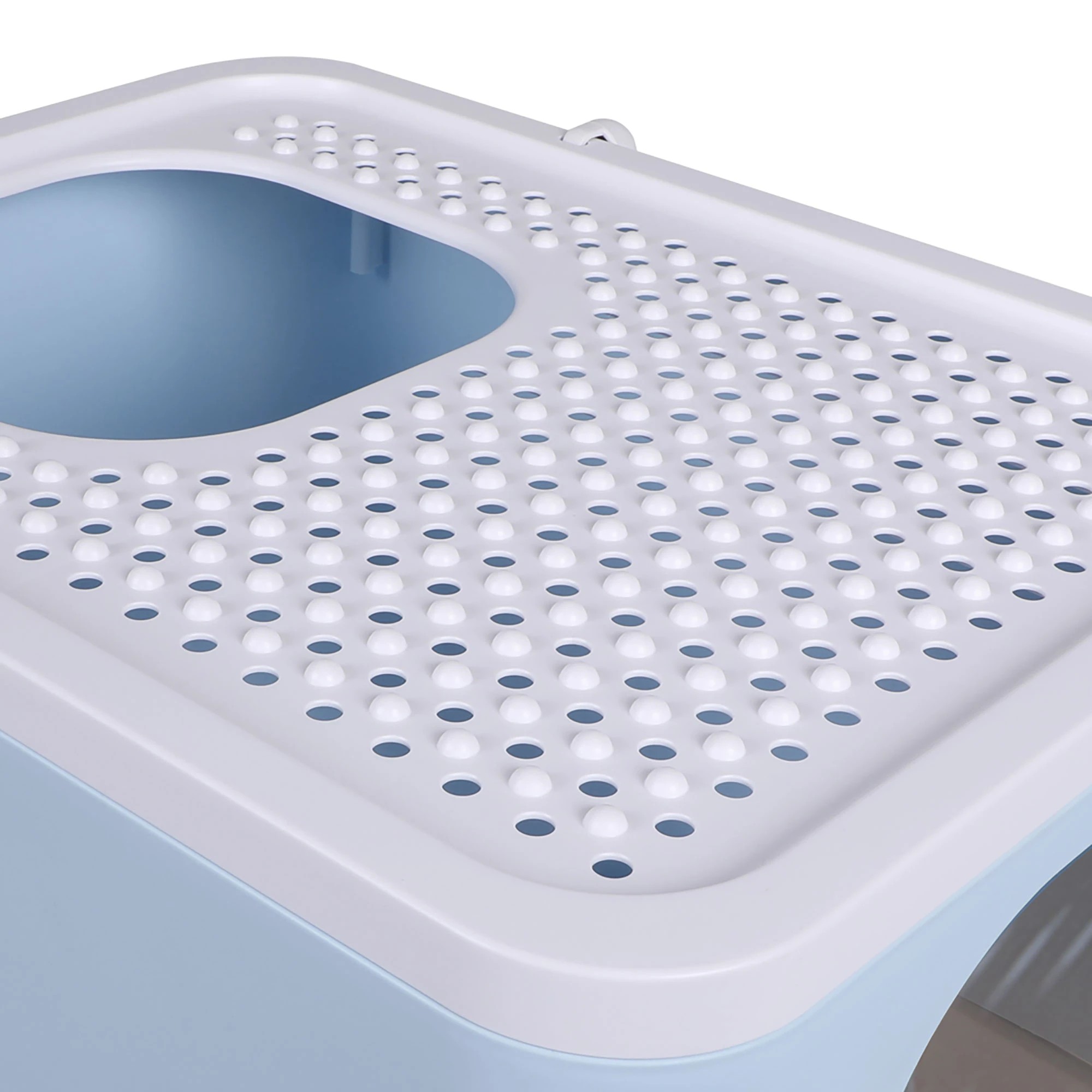 2 Pawz Cat Litter Box - Blue, 2 of 5