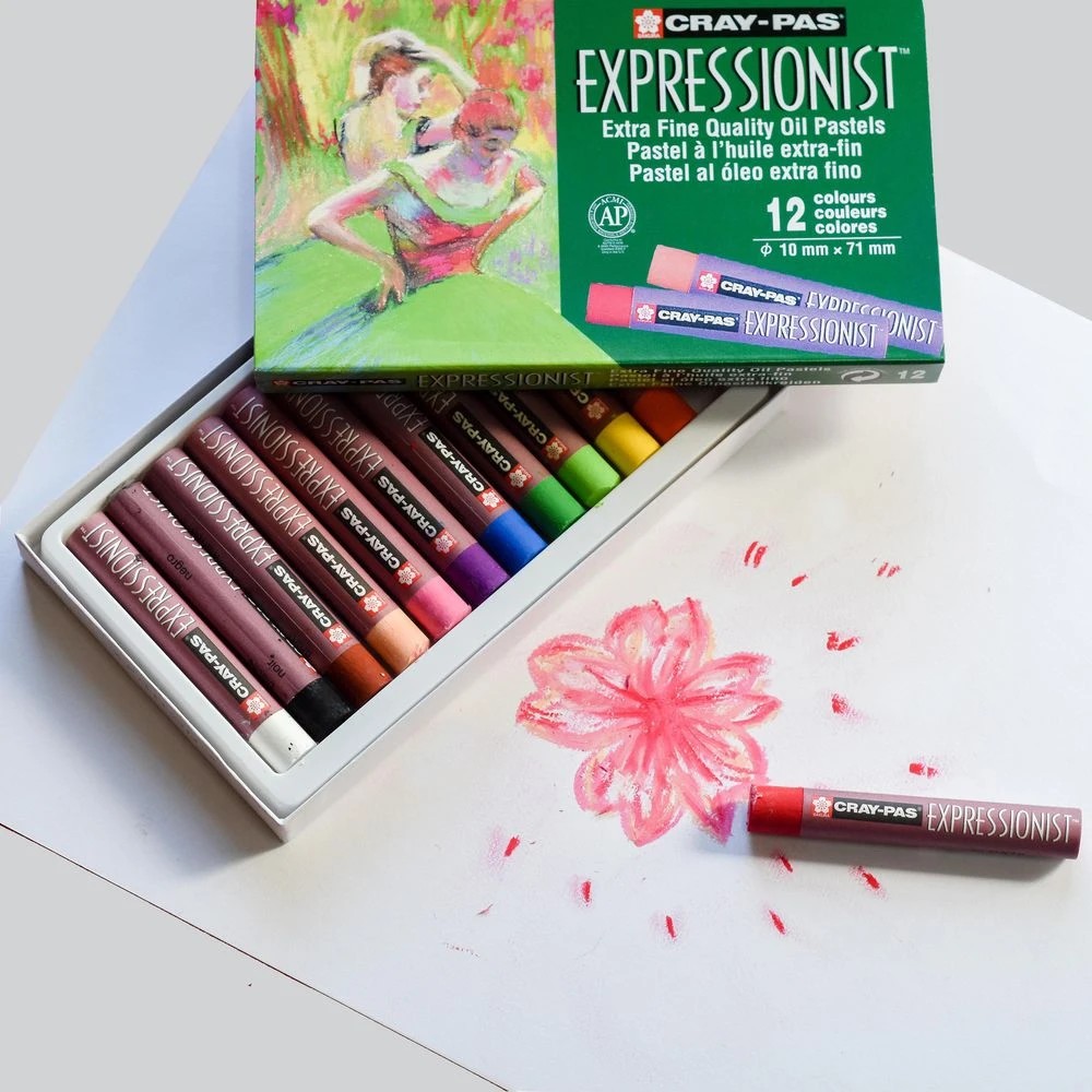 2 Sakura Cray-Pas Expressionist Oil Pastels 12 Pack, 2 of 5