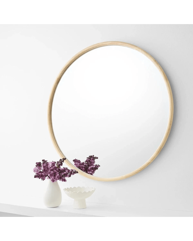Wooden Framed Mirror - 