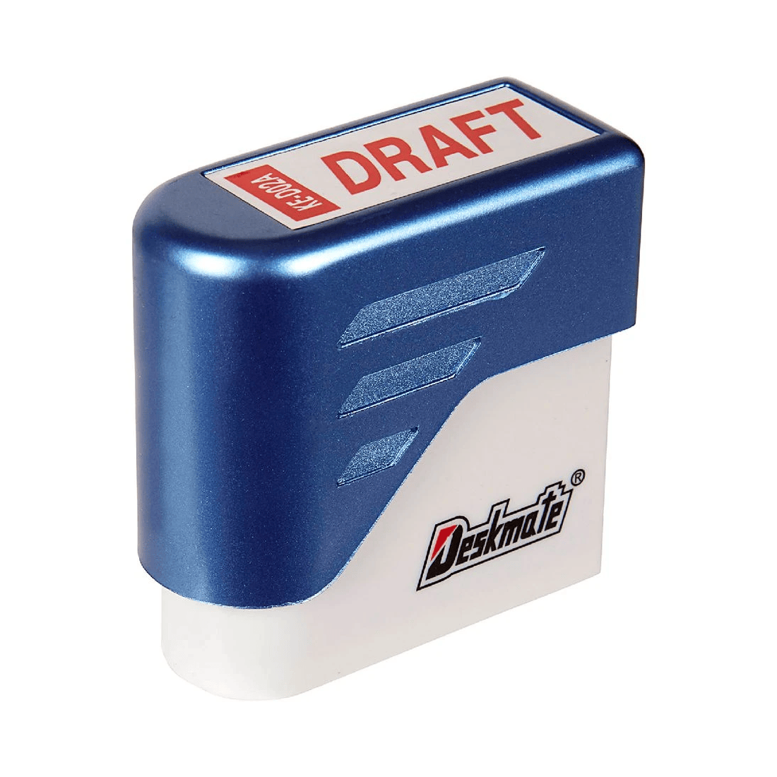 Deskmate Pre-Inked Office Stamps Draft Red - Kmart