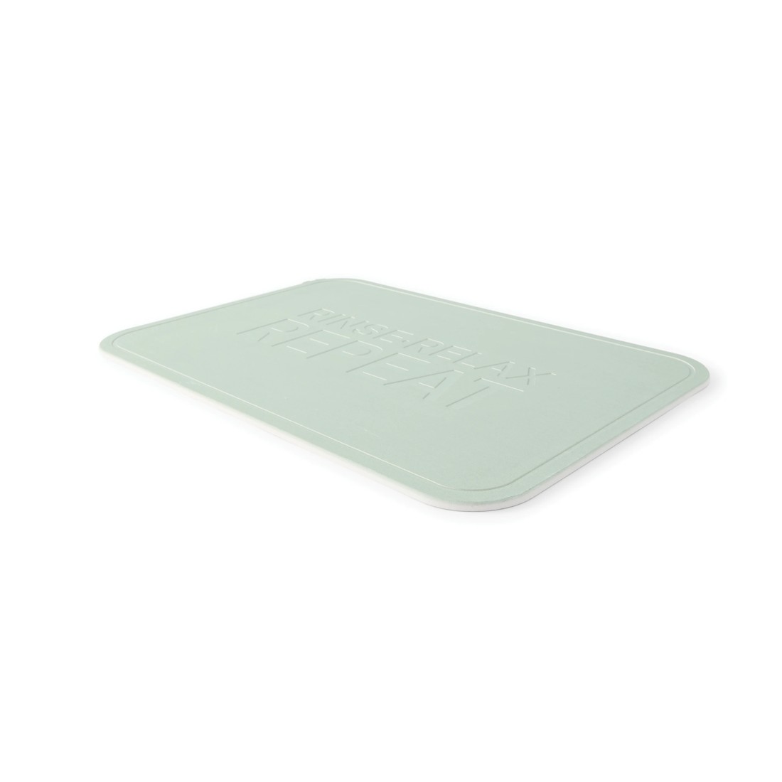 7 Stone Dry Bathmat and Tray Set - Sage, 7 of 10