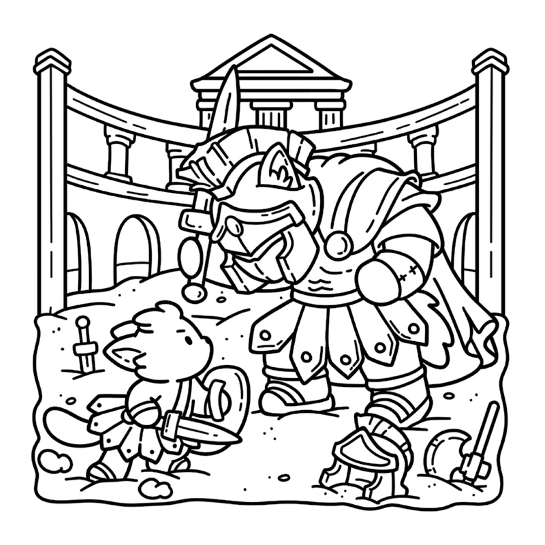 4 Cozy Europe Cute Colouring Book by Jade Summer - Book, 4 of 5