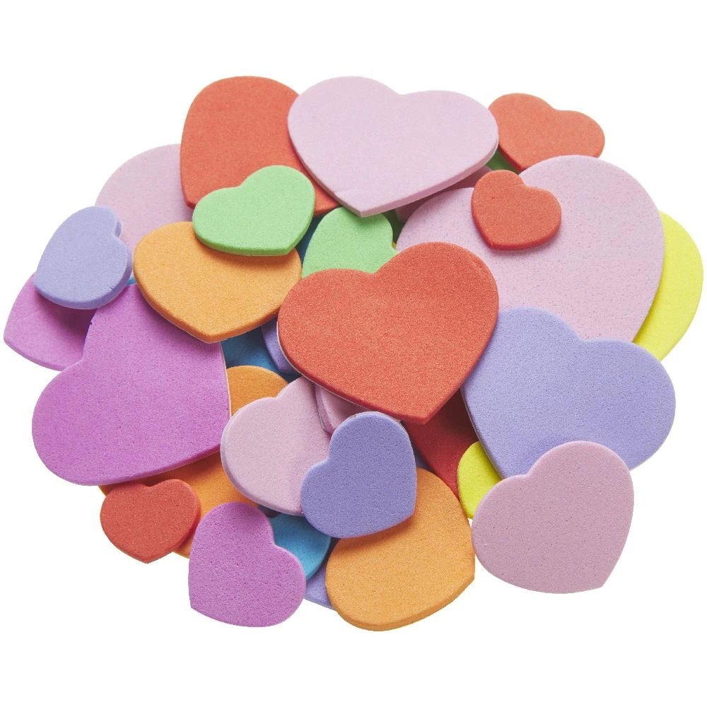 2 Kadink Foam Hearts 15g Assorted, 2 of 3