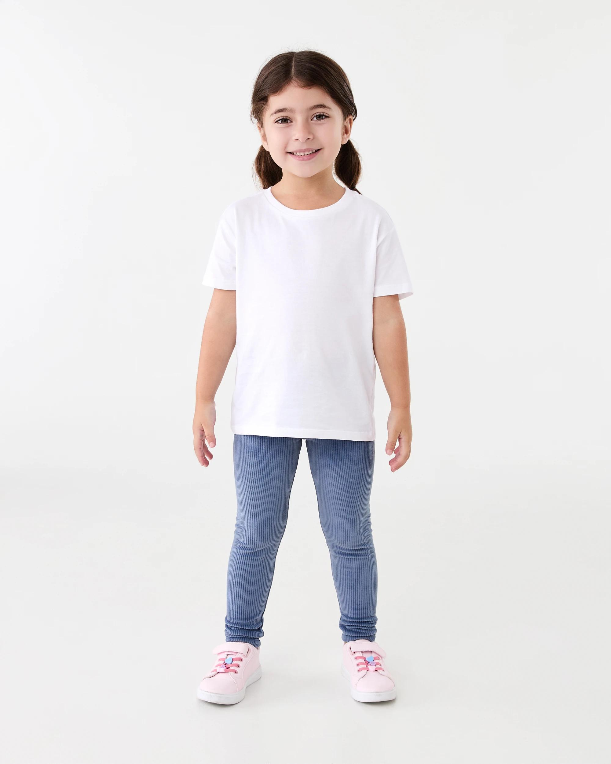 5 Ribbed Cord Legging Dim Blue, 5 of 5