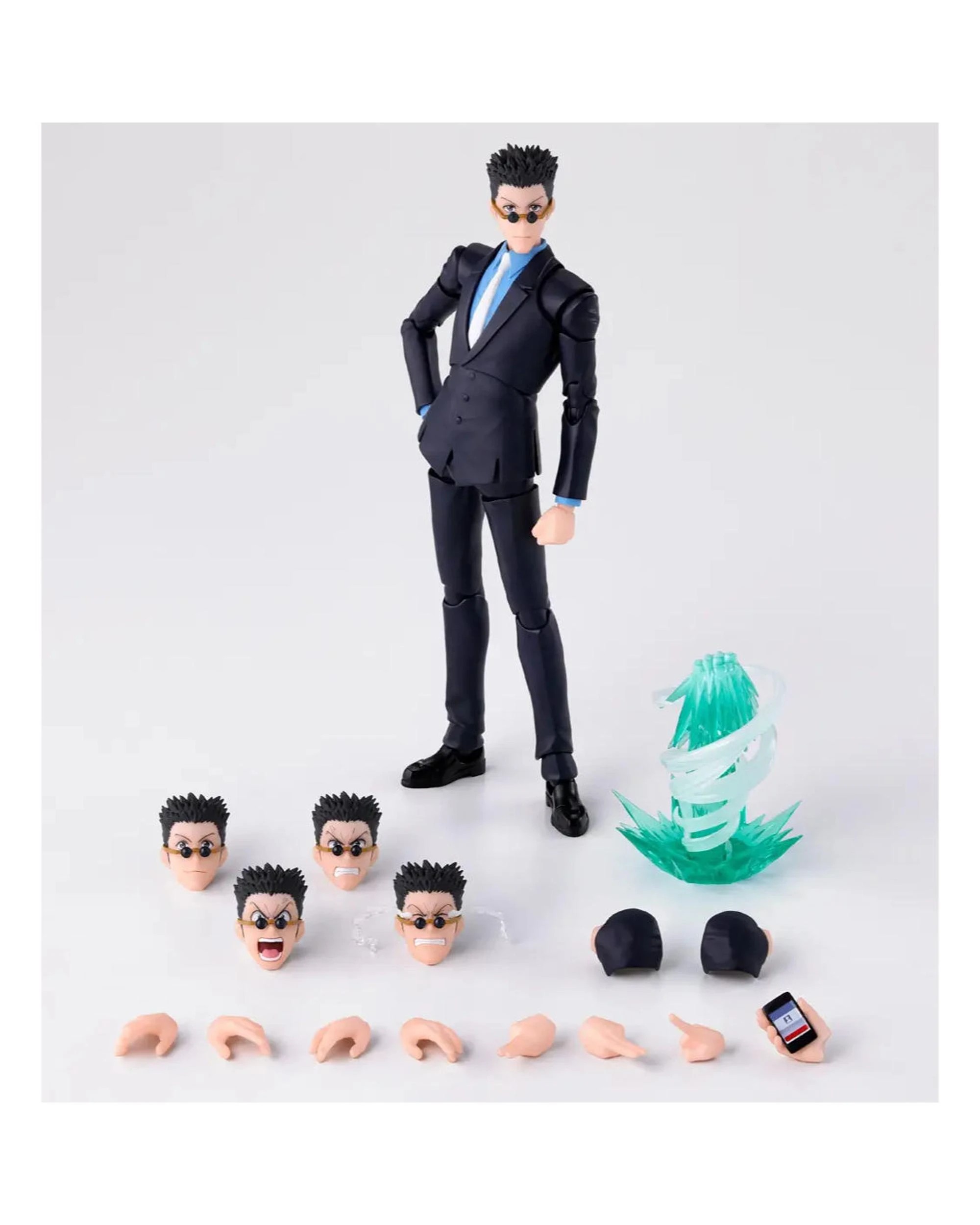 2 Tamashii Nations S.H.Figuarts Hunter x Hunter Leorio Figure, 2 of 6