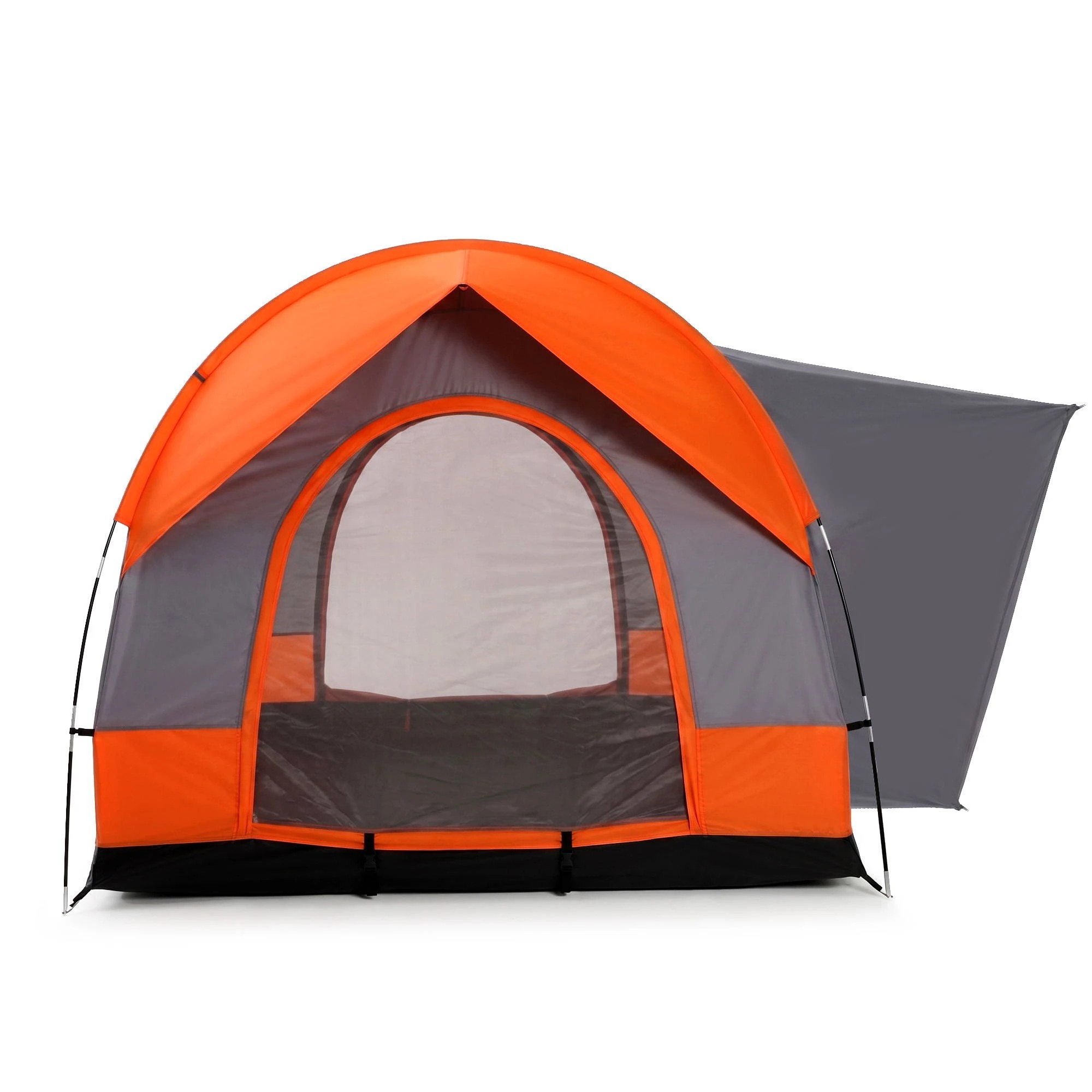 3 Weisshorn Camping Tent SUV Family Camping Car Tent 6-8 Person 250cm - Orange, 3 of 8