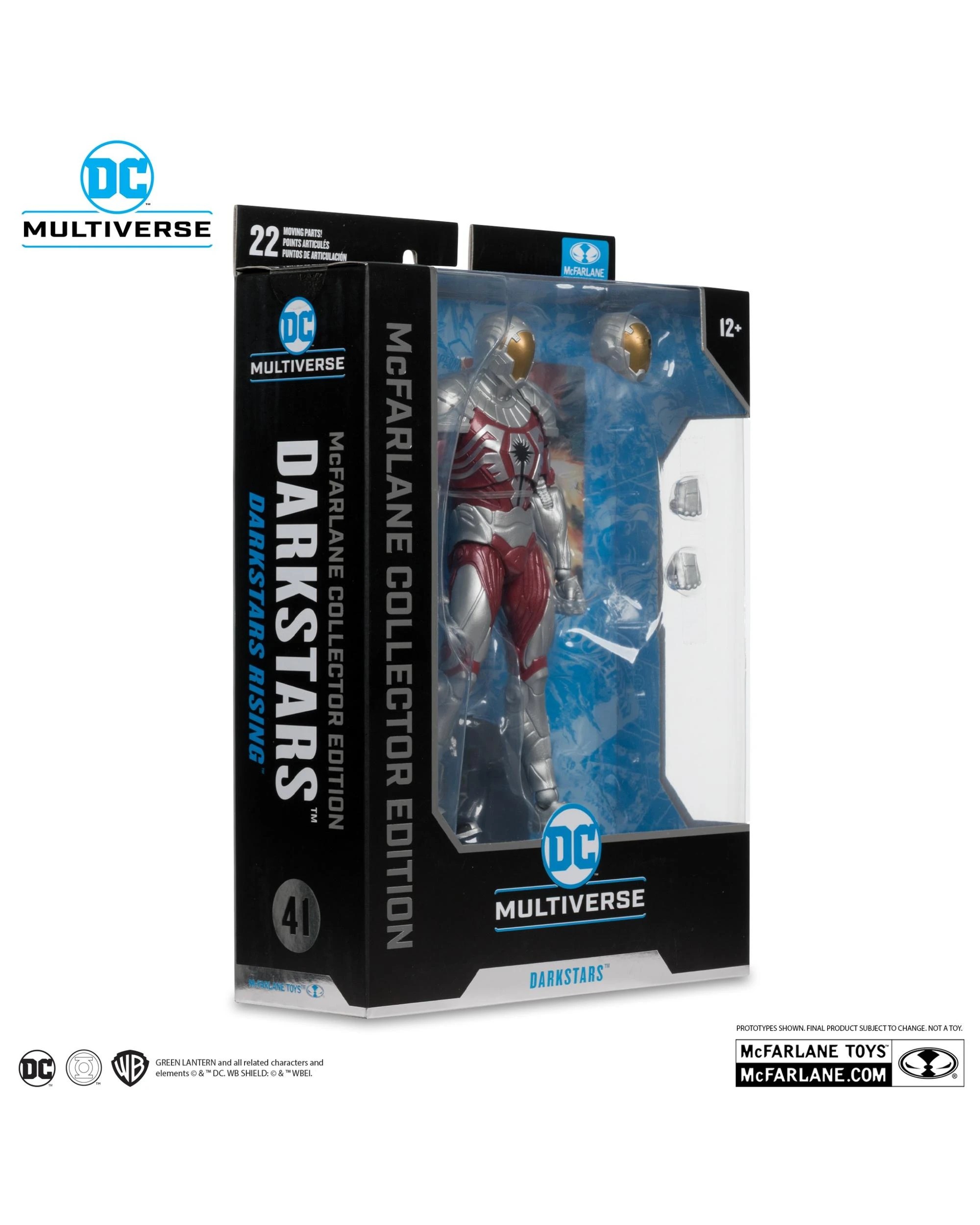7 DC Multiverse Darkstars Rising Darkstars McFarlane Collector Edition #41 7 inch Action Figure, 7 of 9