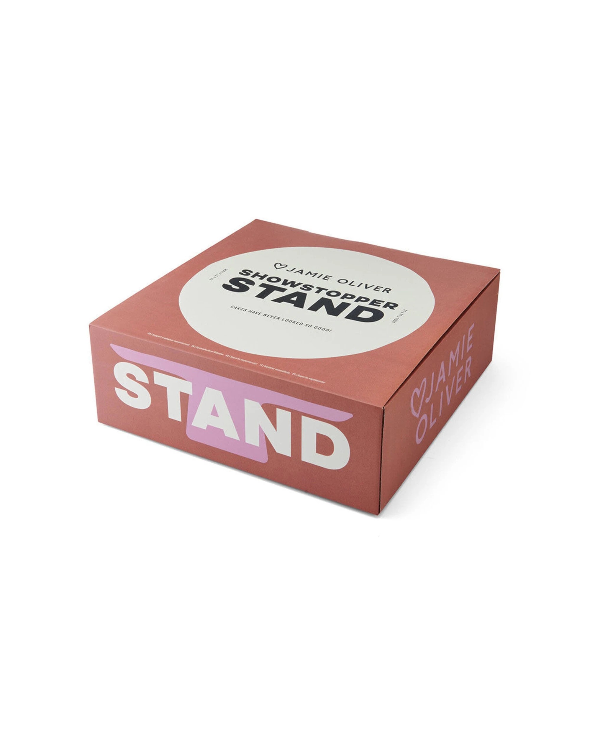 3 Jamie Oliver 2PK Stoneware Big Love Showstopper Cake Stand 31x10cm - Pink, 3 of 6