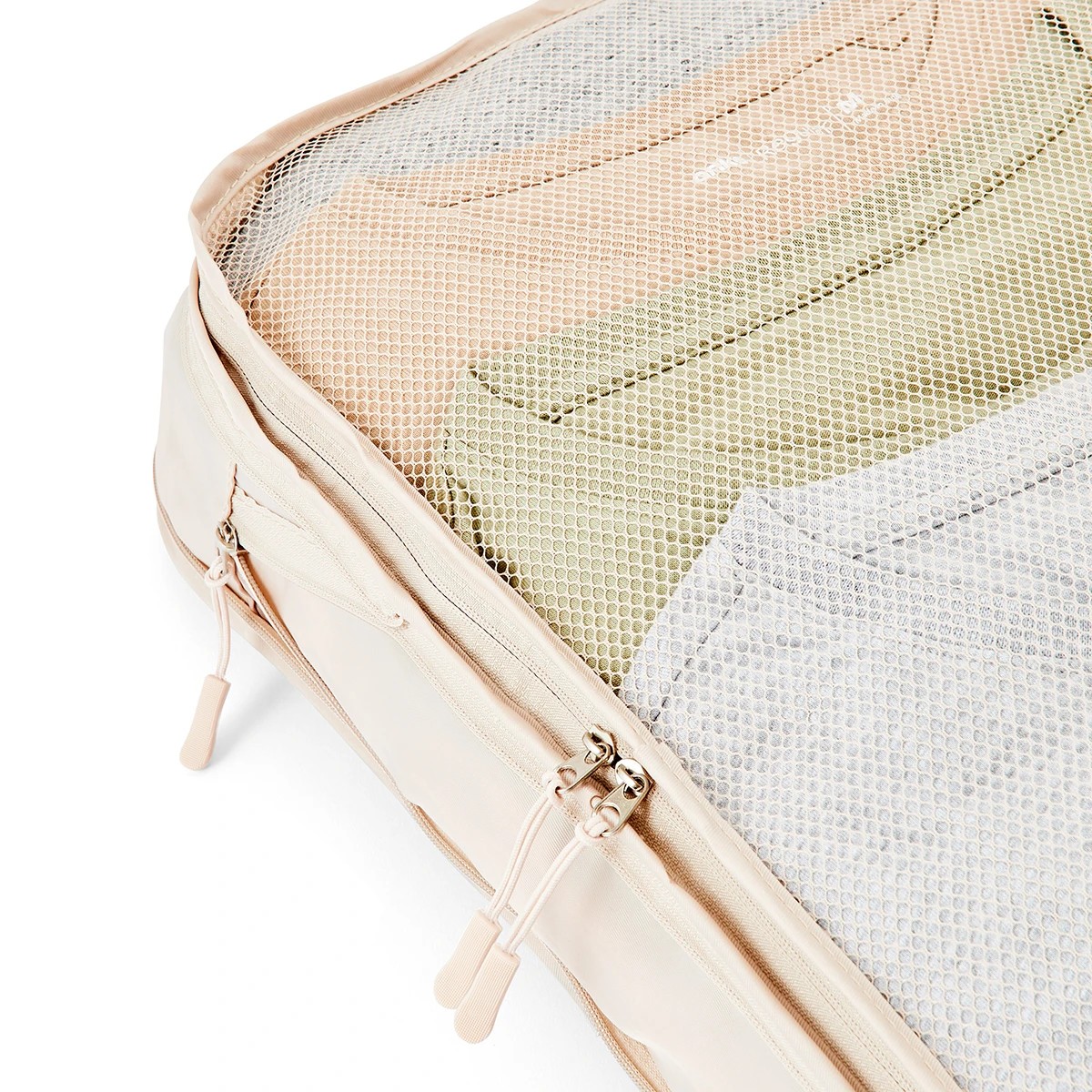 7 2 Piece Large Compression Packing Cubes - Taupe, 7 of 10