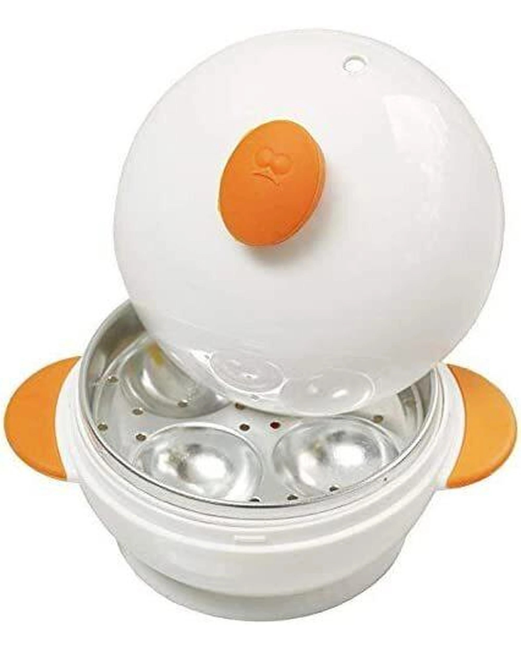 3 Joie Eggy Big Boiler Egg Microwave Boiler  4 Piece  17.8 x 13.4 x 12.7cm, 3 of 4
