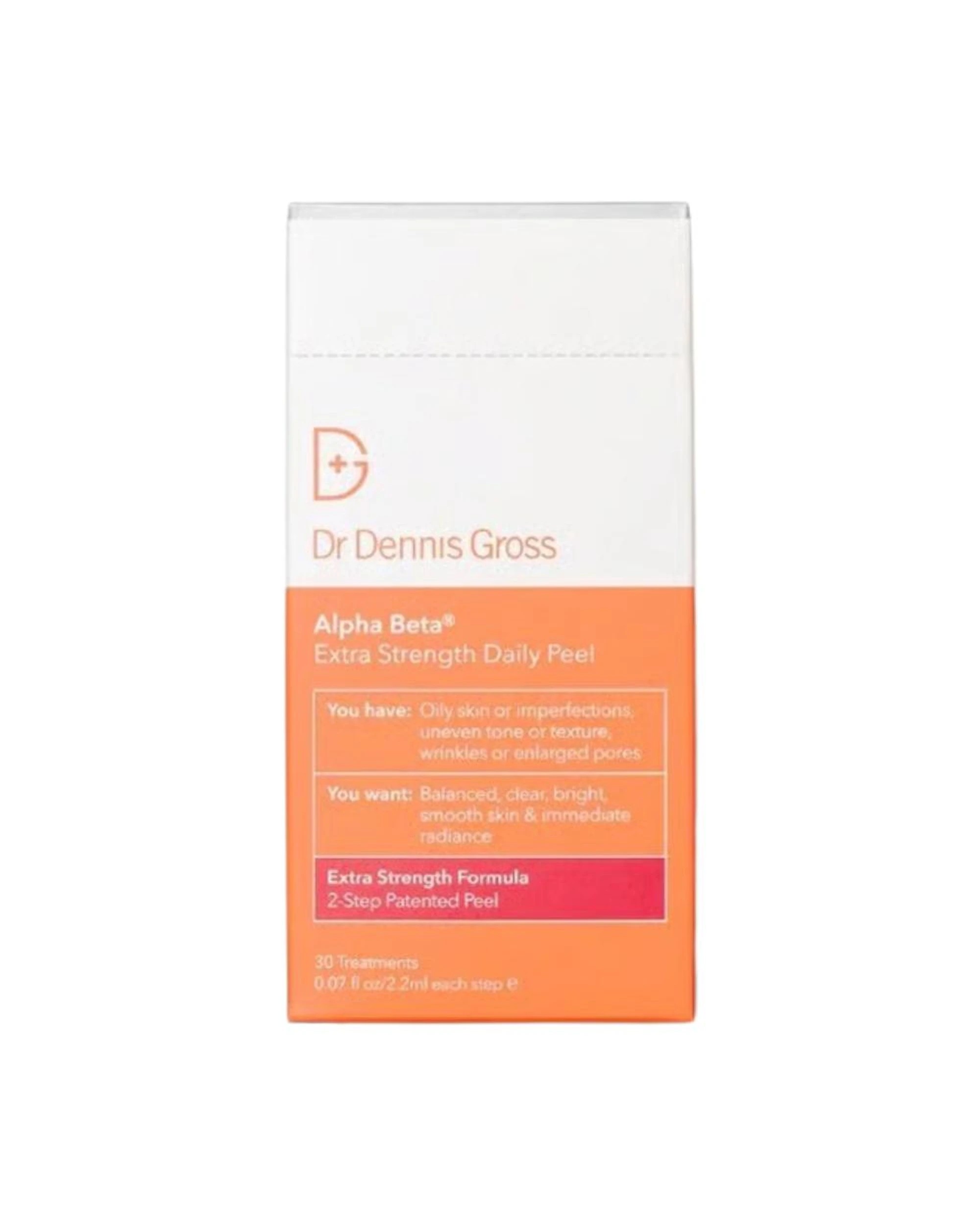 1 Dr Dennis Gross Alpha Beta Peel Extra Strength Daily Peel 30 Packettes, 1 of 1