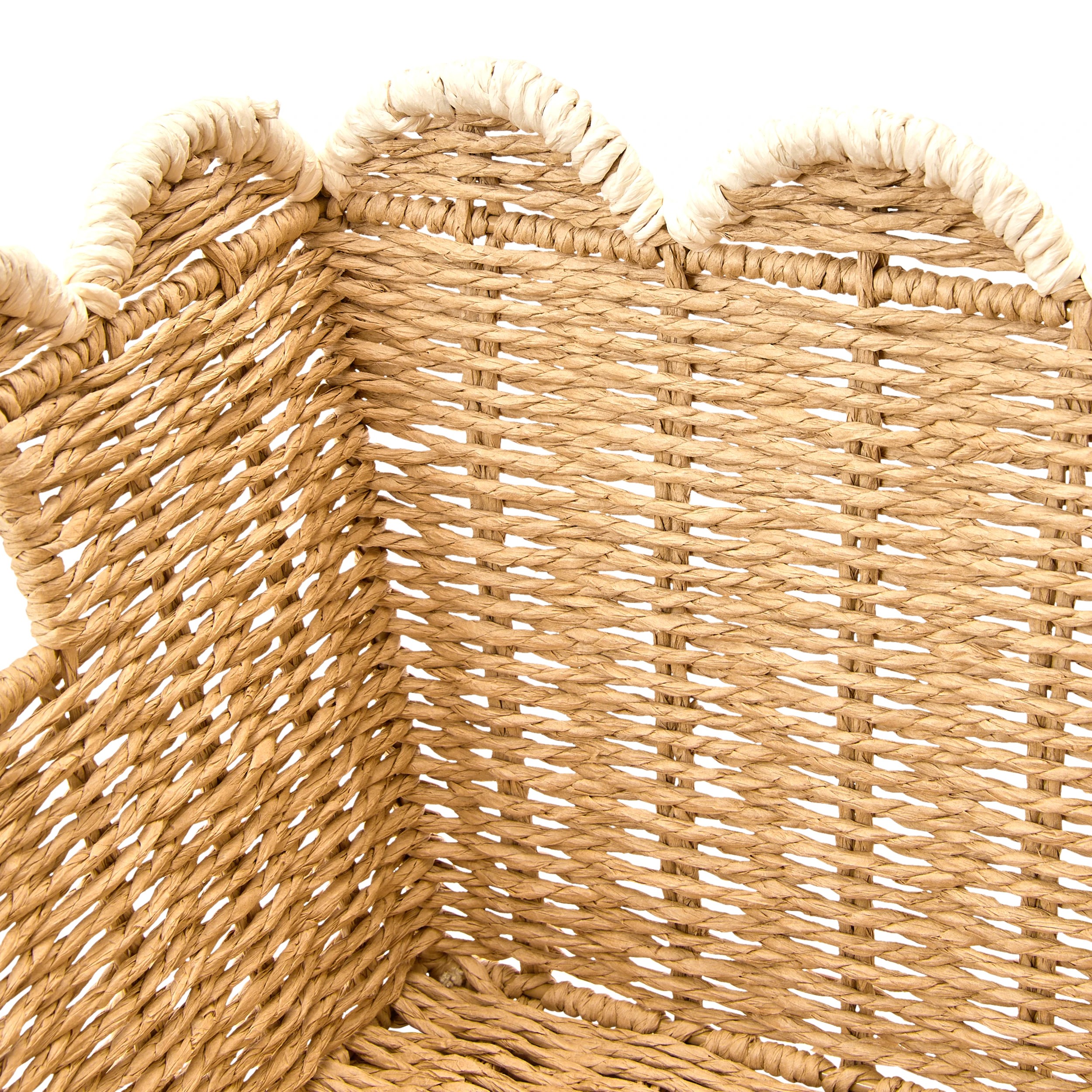 5 Wave Paper Rope Basket - Medium, 5 of 6