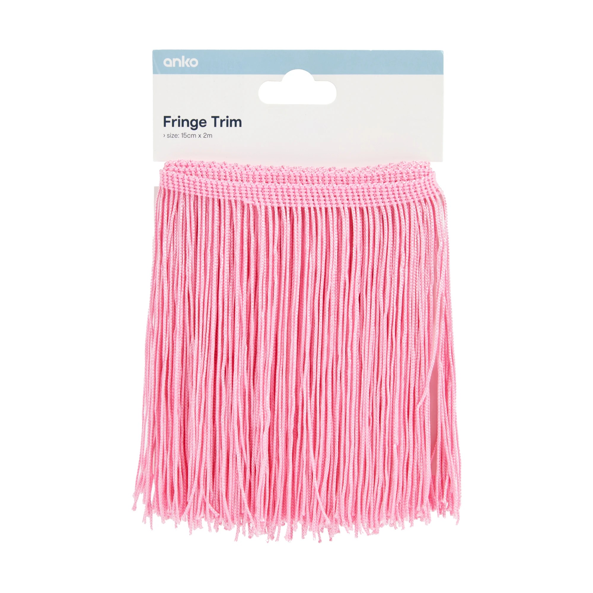 1 Fringe Trim - Pink, 1 of 3