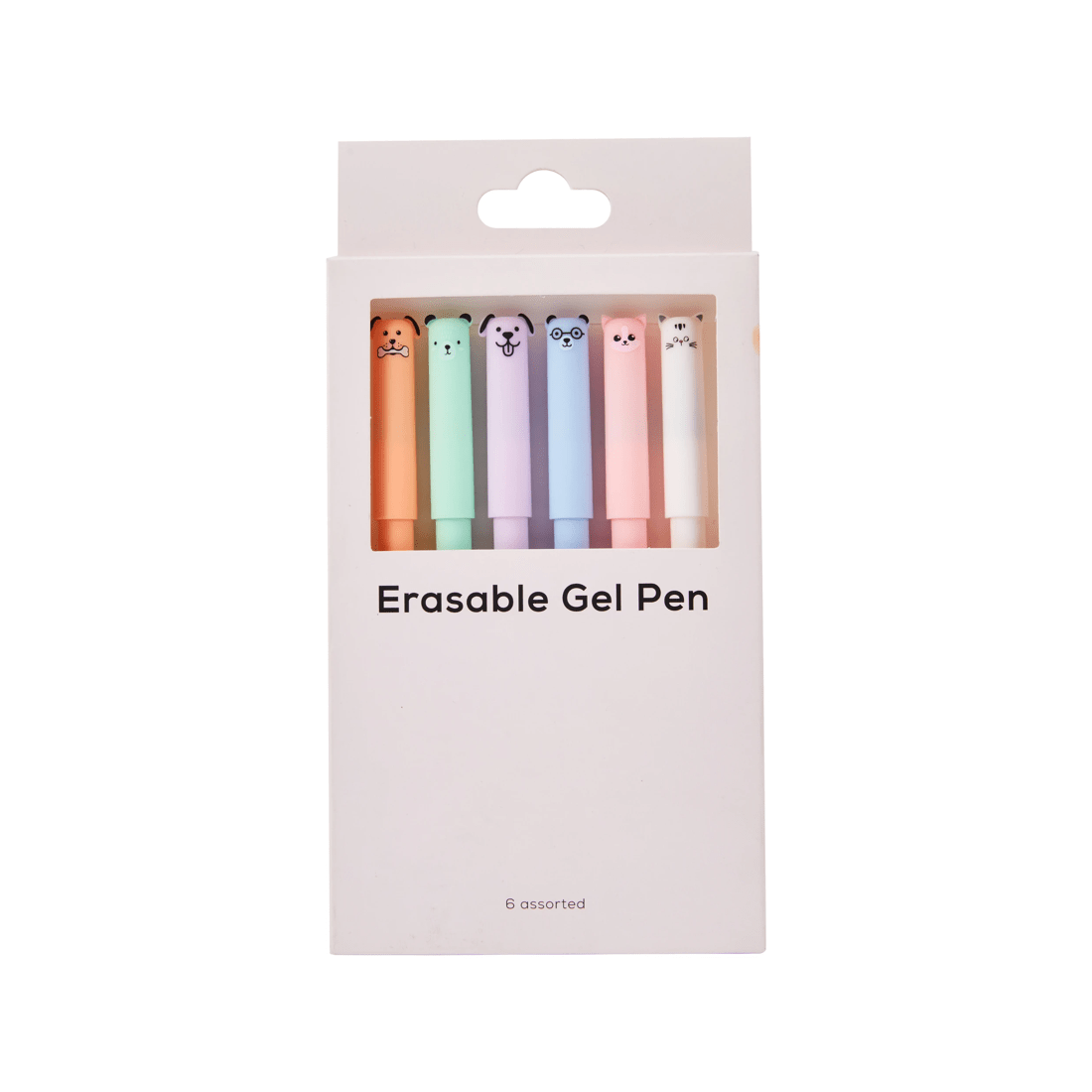 1 6 Pack Erasable Gel Pens, 1 of 6