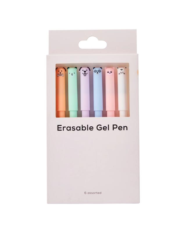6 Pack Erasable Gel 