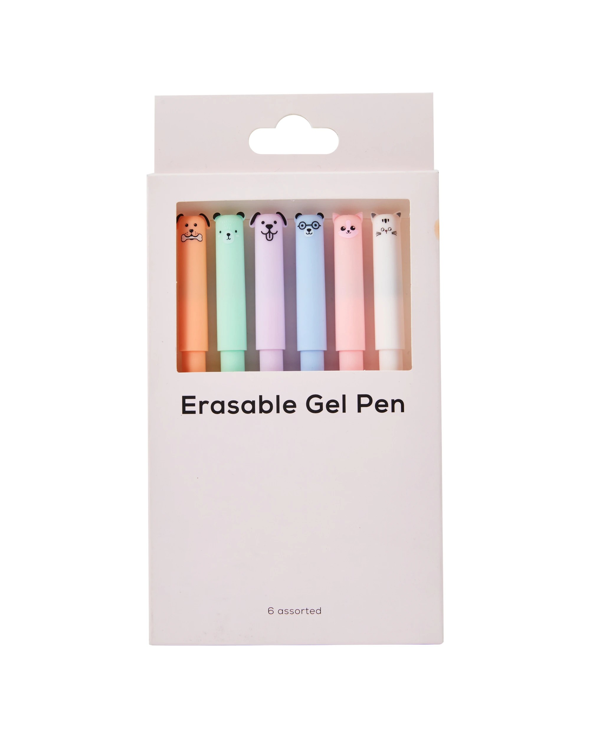 1 6 Pack Erasable Gel Pens, 1 of 6