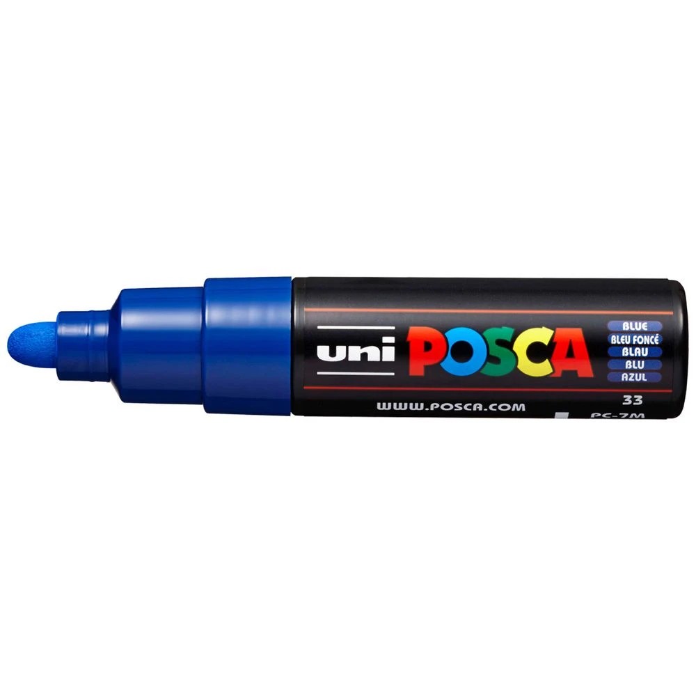 1 POSCA PC 7M Paint Marker Blue, 1 of 9
