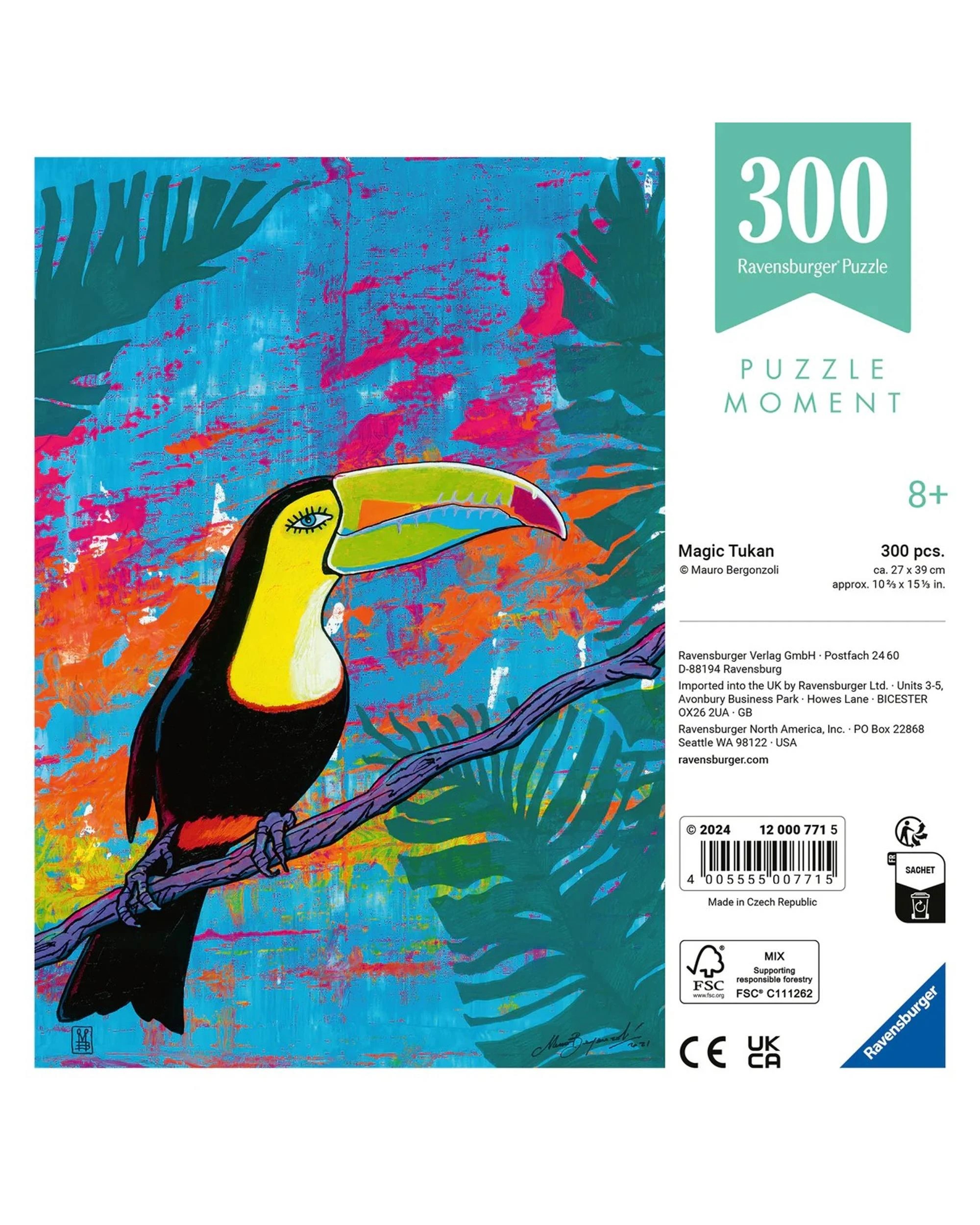 5 Ravensburger Magical Tukan 300 Piece Jigsaw Puzzle, 5 of 5