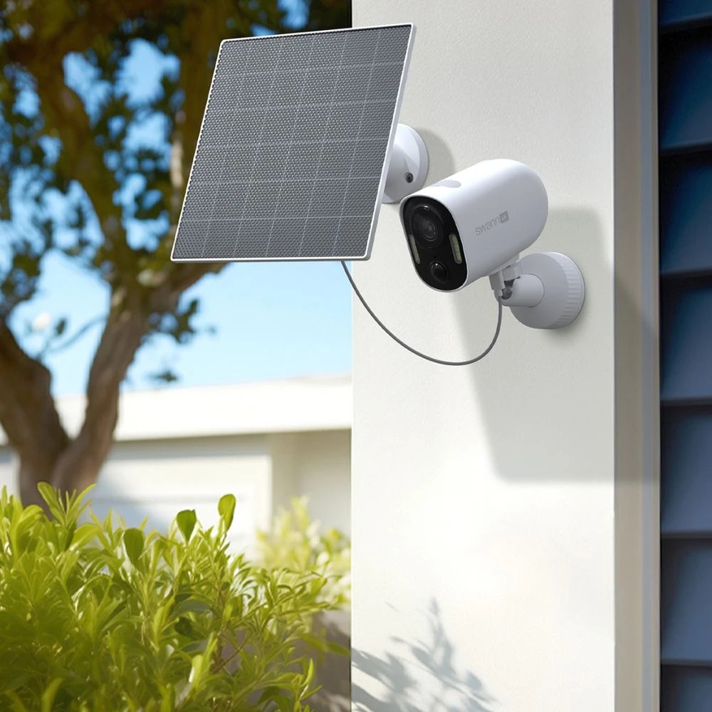 2 Swann Xtreem4K Eco Wireless Security Camera with Solar Panel, 2 of 8