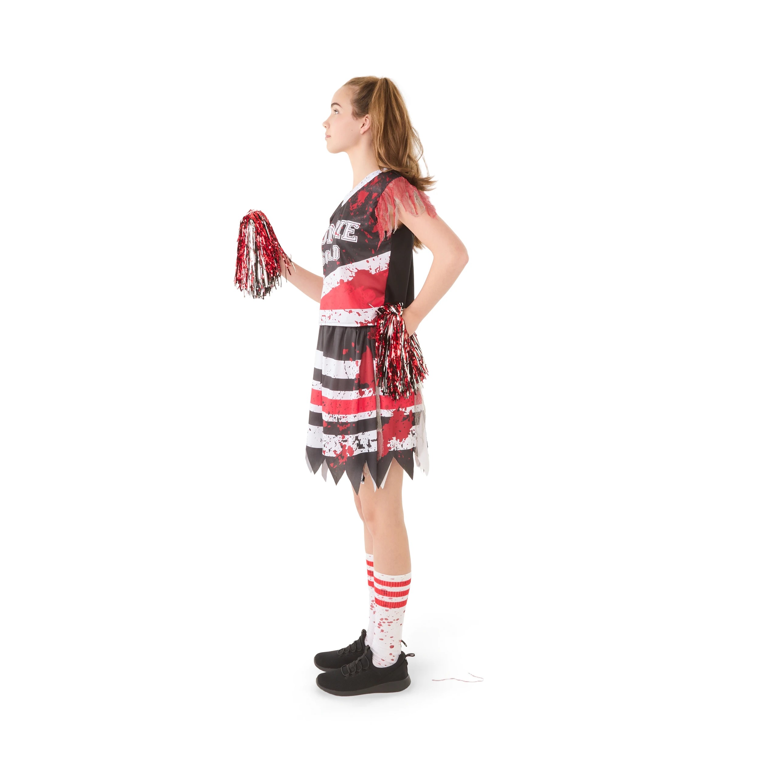 4 6 Piece Cheerleader Costume - Ages 16+, 4 of 10