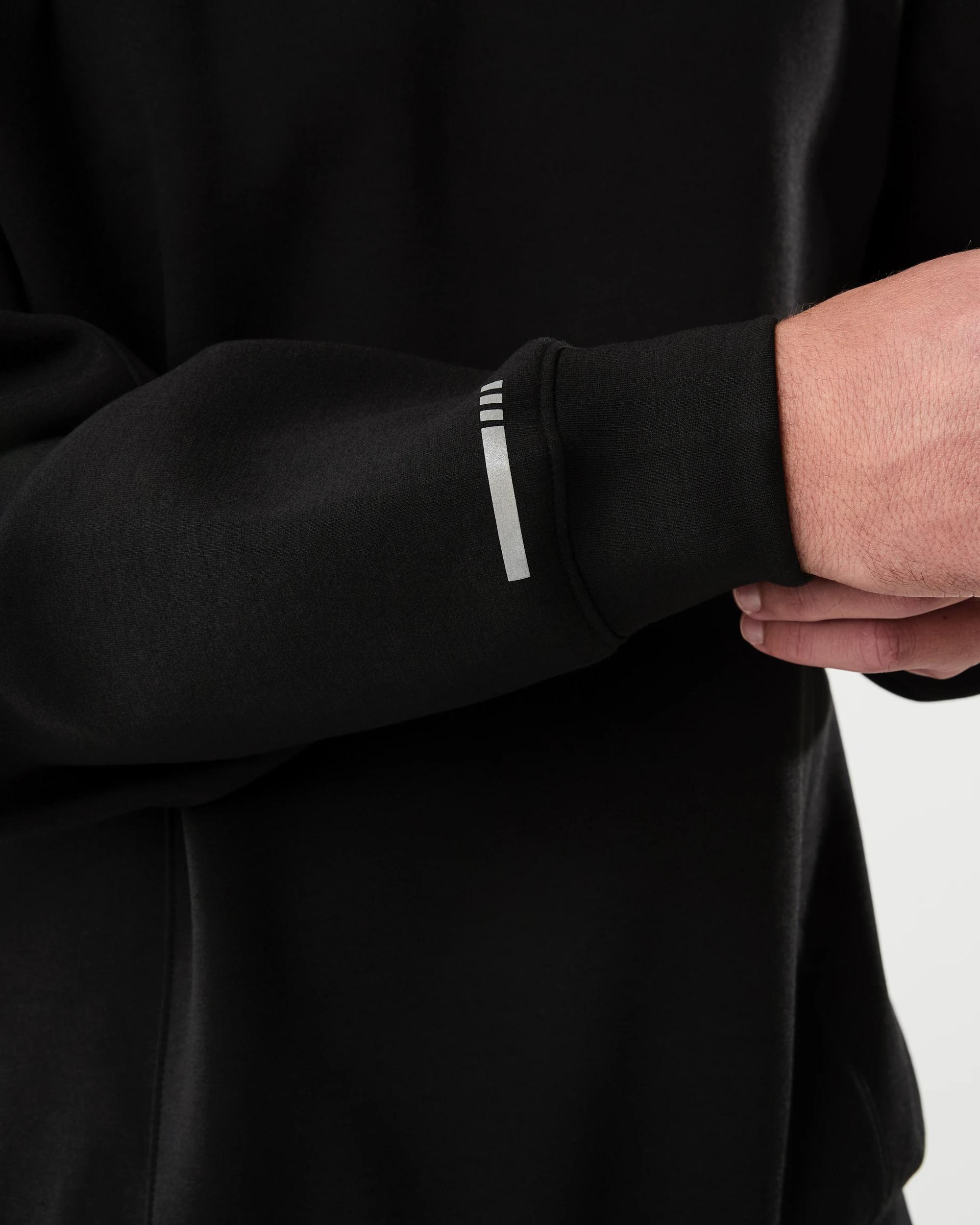 7 Active Mens Relaxed Scuba Crew Neck T-shirt Black, 7 of 7