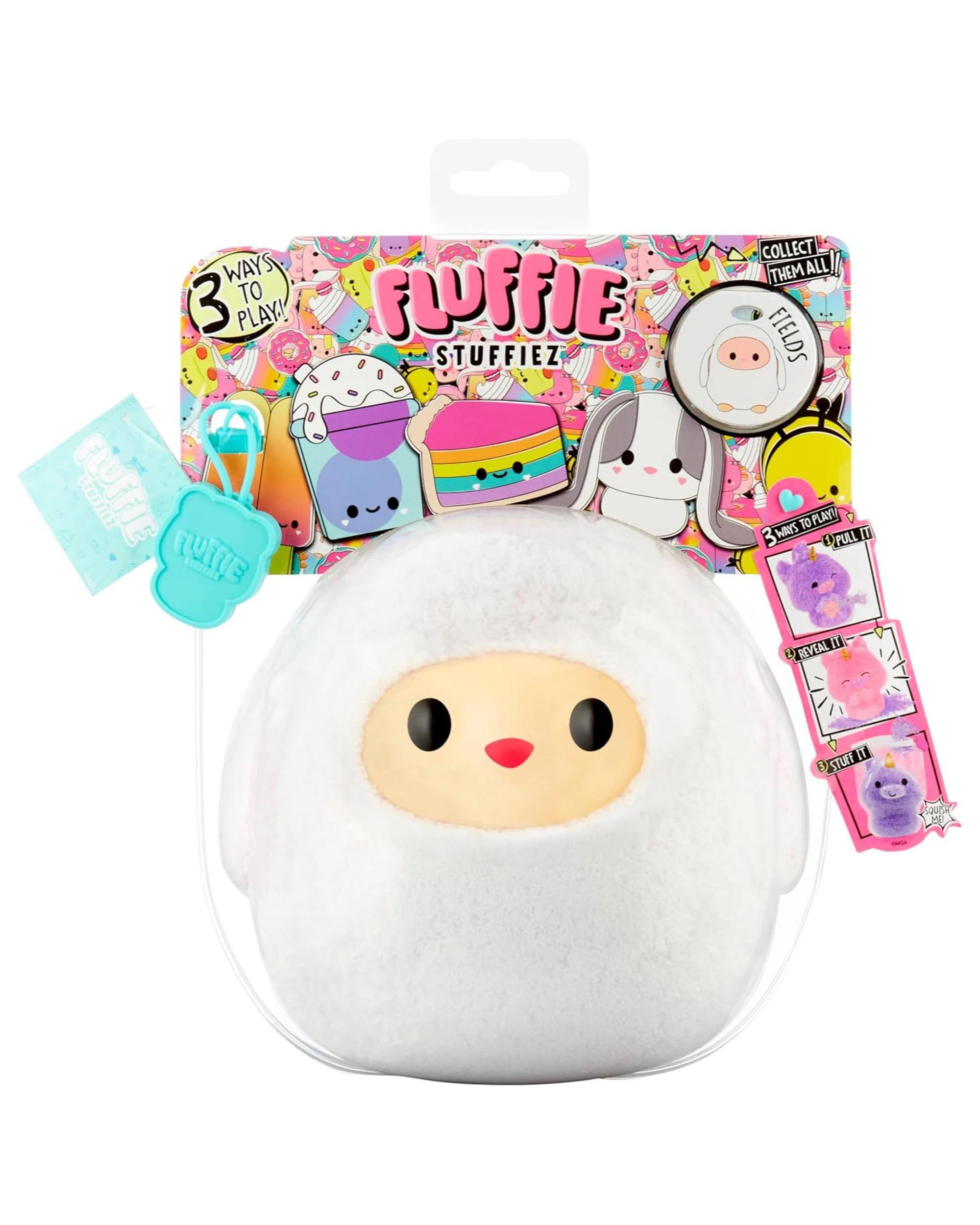 1 Fluffie Stuffiez Fields Sheep Small Plush, 1 of 2