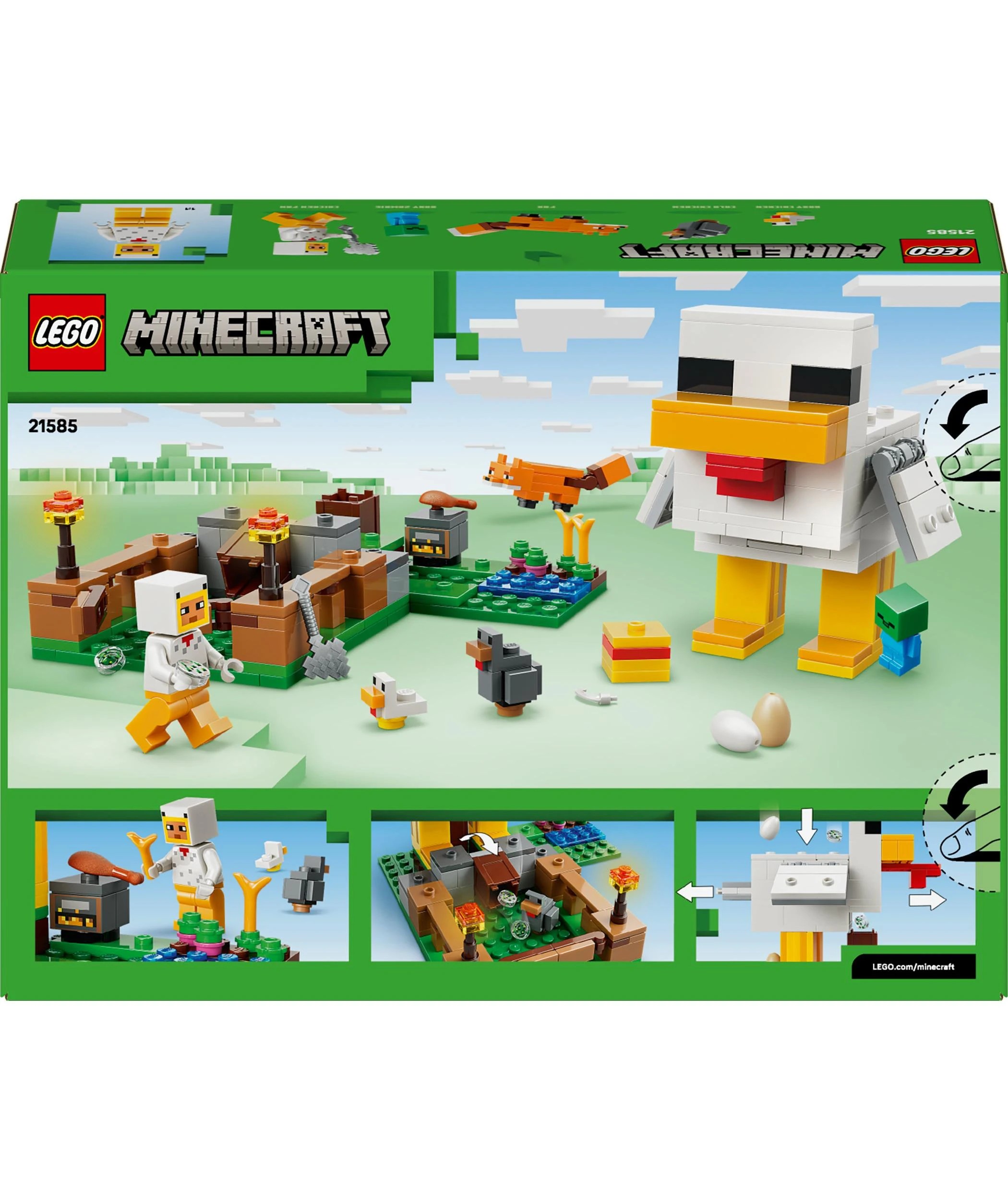 10 LEGO Minecraft Chicken Farm 21585, 10 of 10