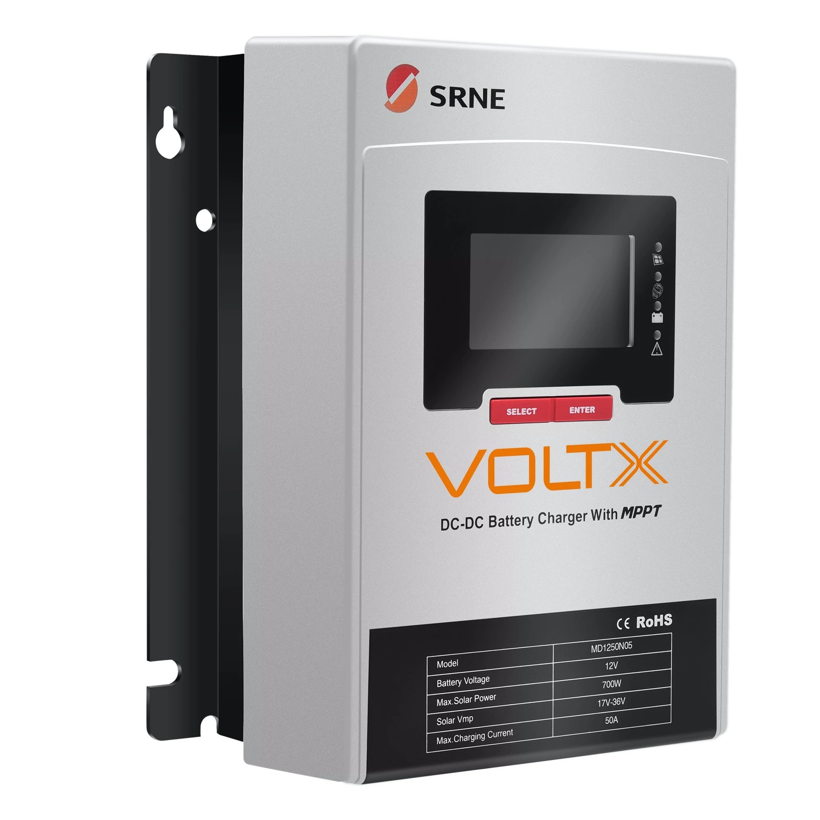 2 12V 50A DC-DC Charger MPPT Solar Controller Bluetooth for RV Ute 4WD Camper, 2 of 10