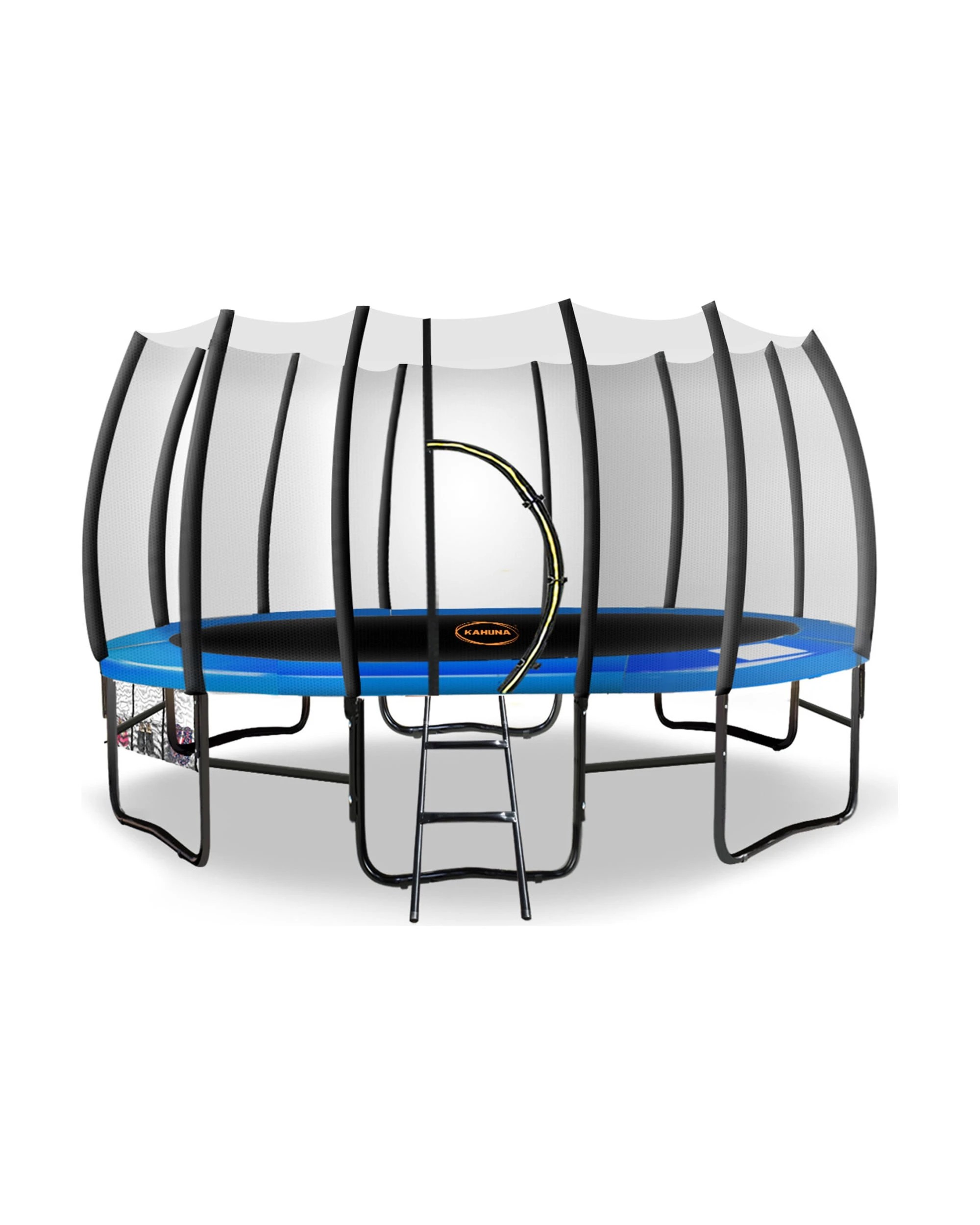 1 Kahuna Twister 12ft Springless Trampoline - Blue, 1 of 9