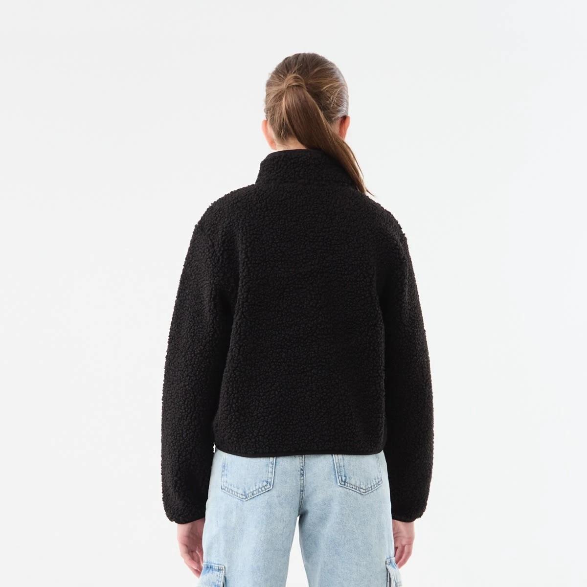 3 Teddy Fleece Jacket Black, 3 of 10