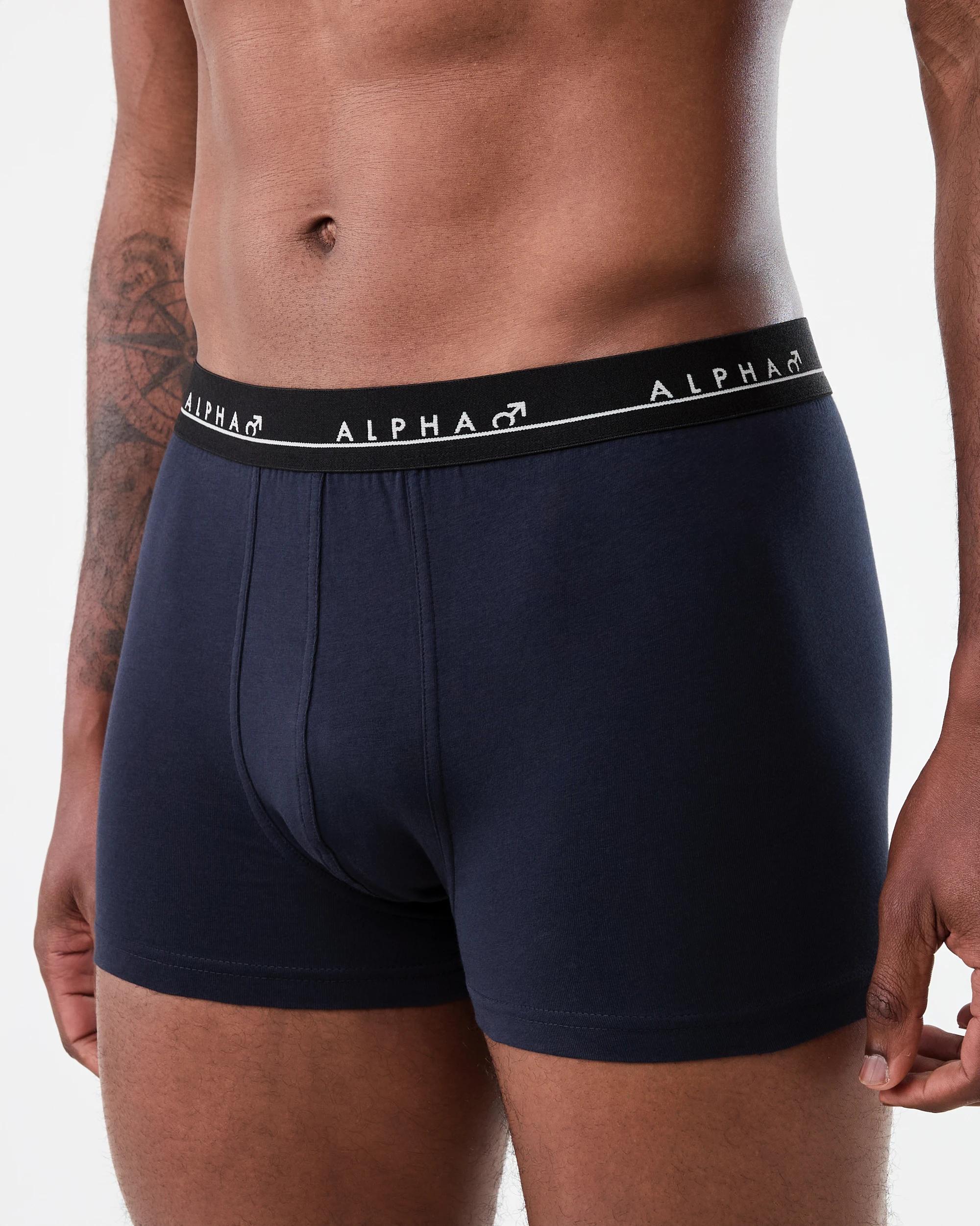 7 5 Pack Plain Trunks Multi Blu, 7 of 10