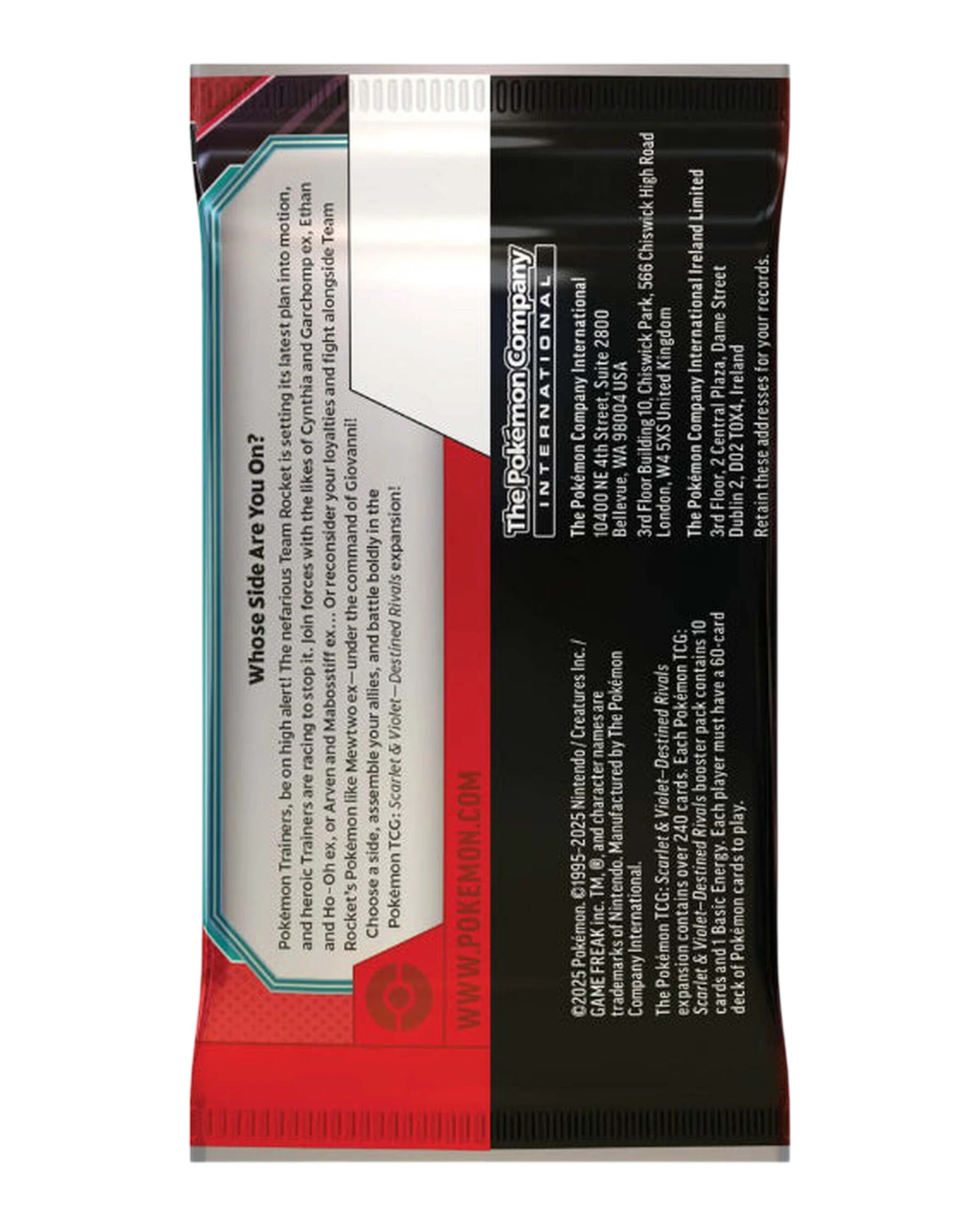 5 Scarlet & Violet Destined Rivals Single Booster Pack Pokemon Tcg, 5 of 6