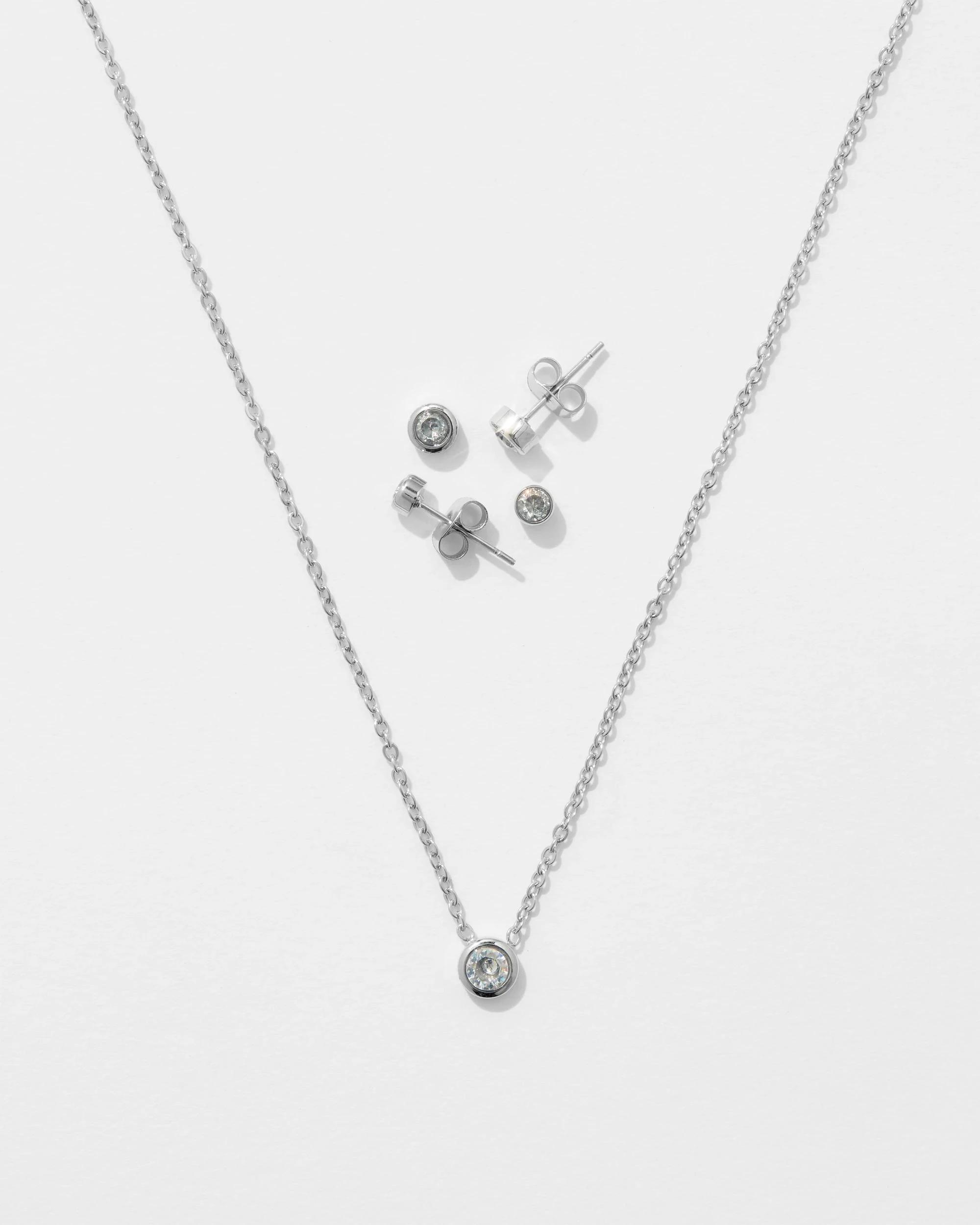 2 Target Waterproof 3 Pack Bezel Jewellery Set SILVER, 2 of 2