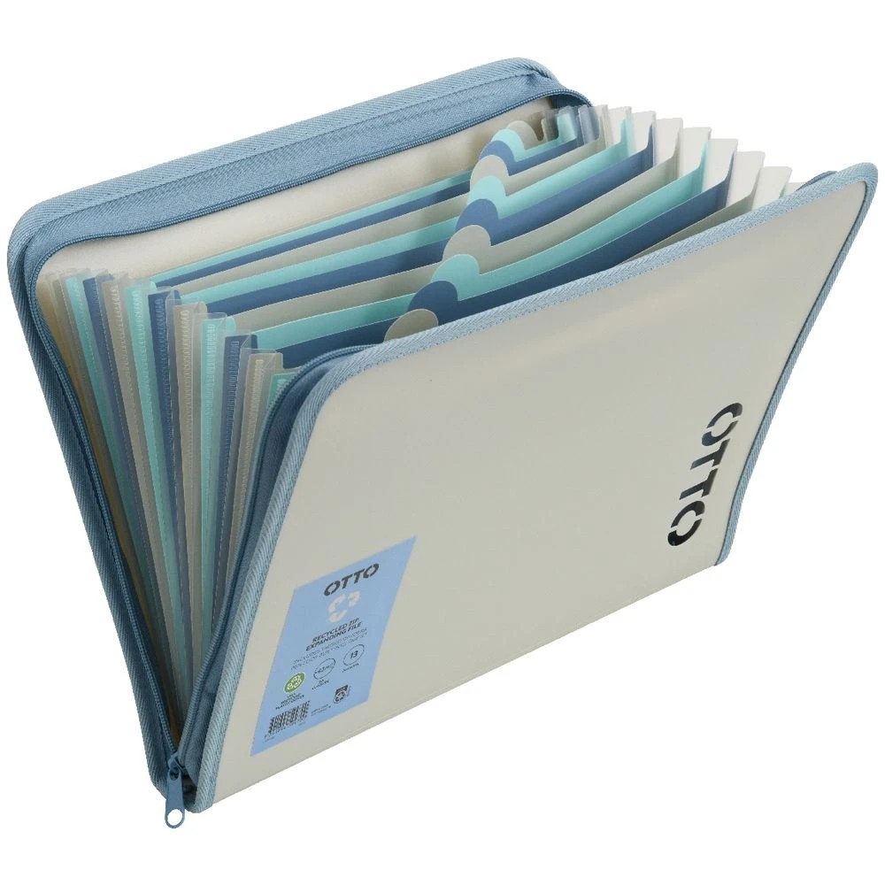 3 Otto Zip Expansion File Grey, 3 of 3