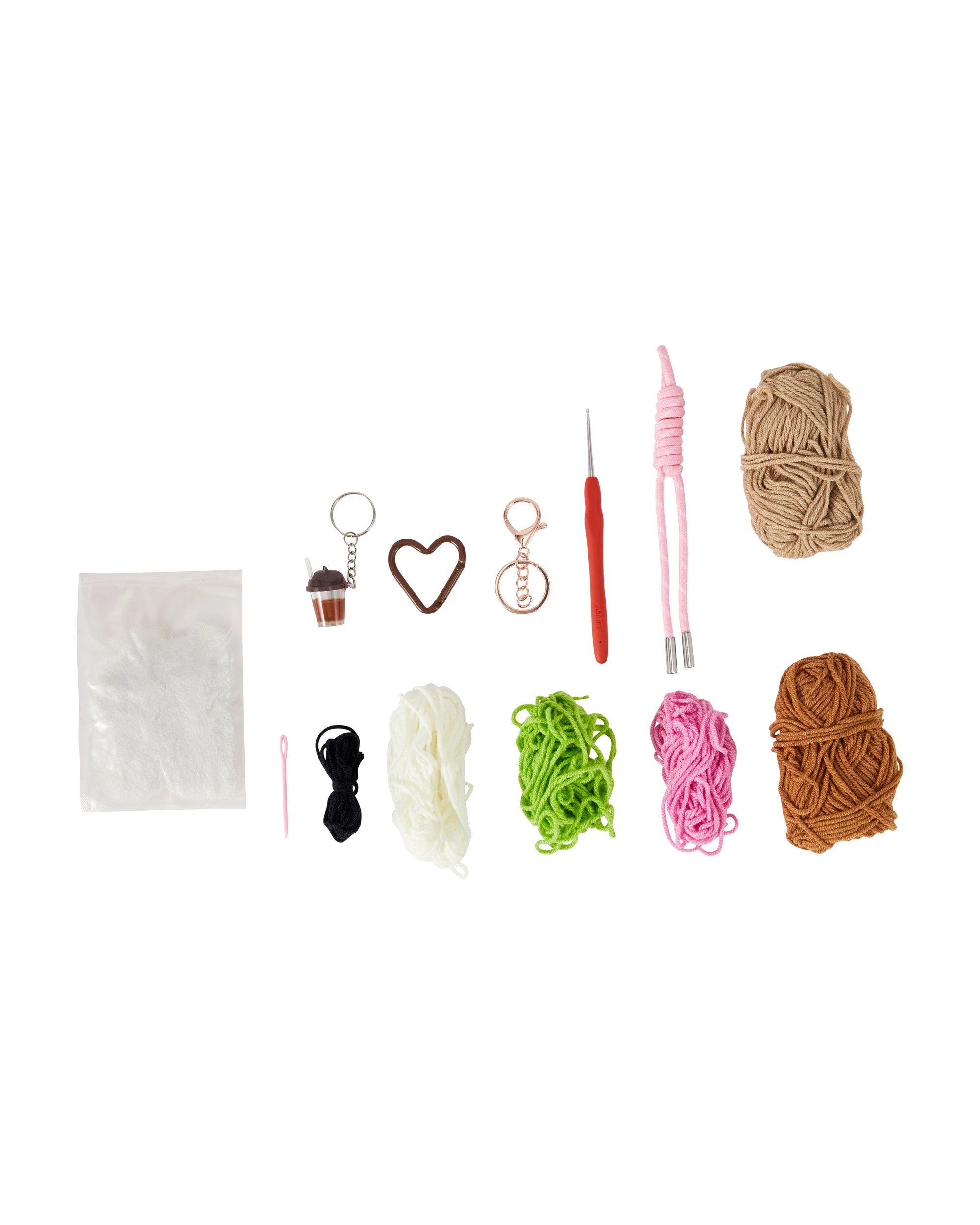 2 DIY Crochet Keyring Kit, 2 of 3