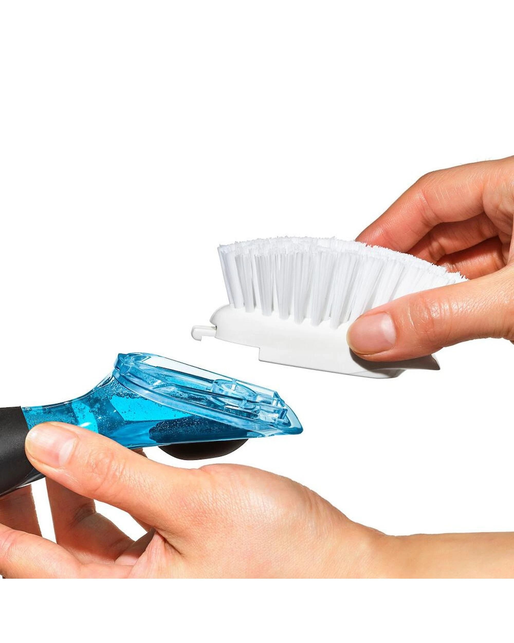 6 OXO Good Grips Soap Squirting Dish Brush Soft Grip  2 Pack, 6 of 7
